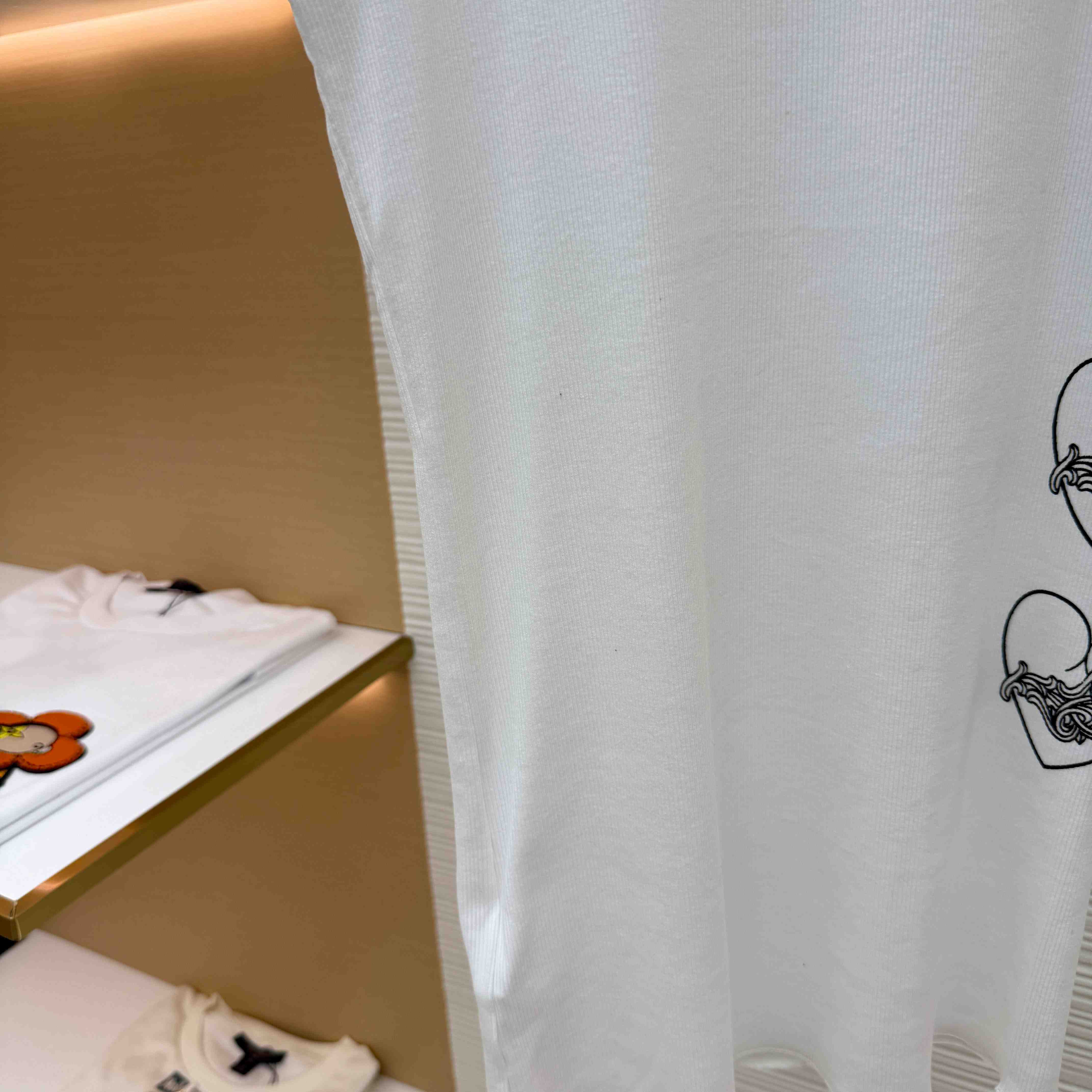 Chrome Hearts 'Love You' Floral Heart White Tank Top - DesignerGu