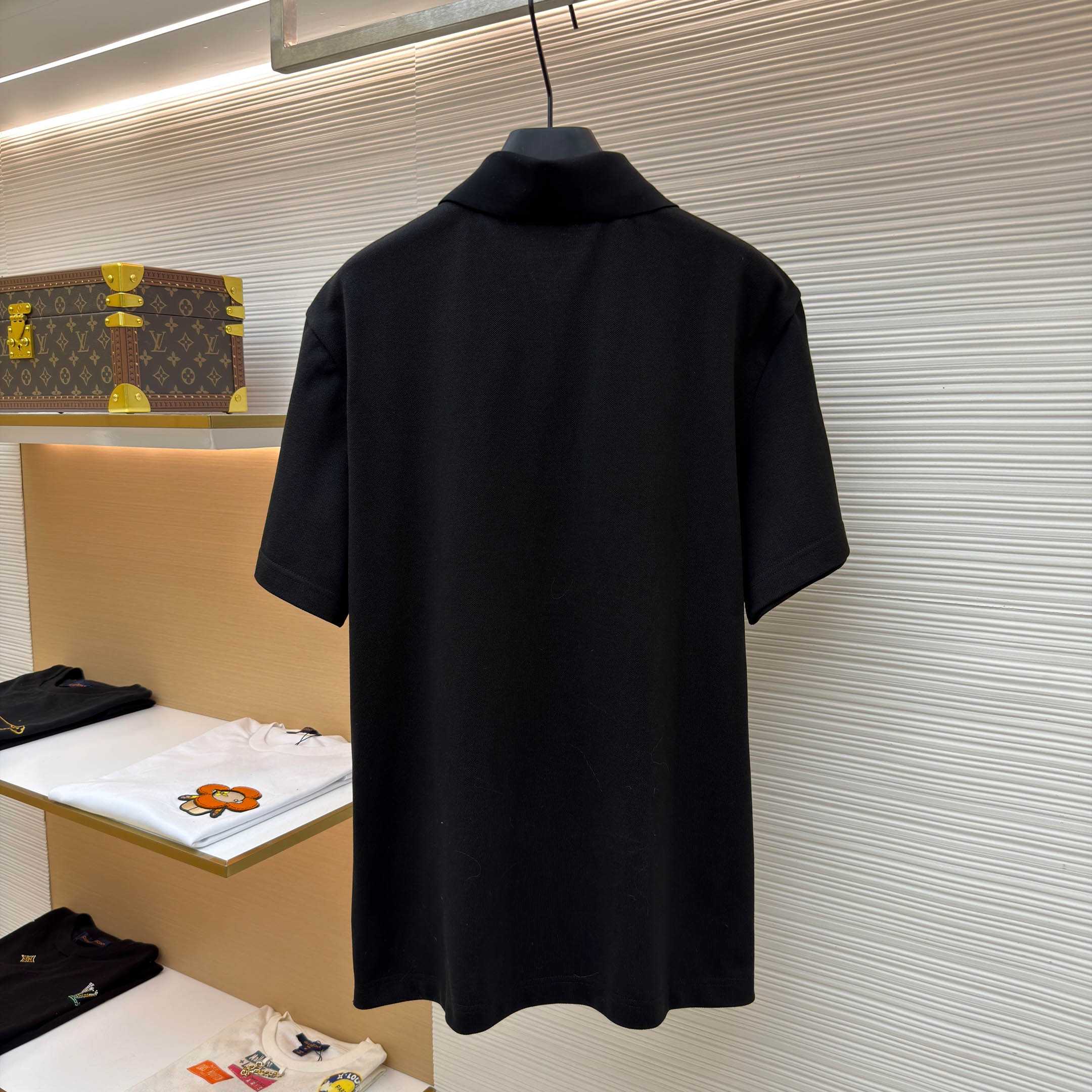 Burberry EKD Sketch Cotton Polo Shirt - DesignerGu