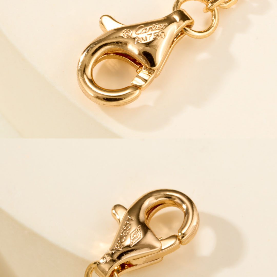 Cartier LOVE Bracelet, On Chain, Paved - DesignerGu