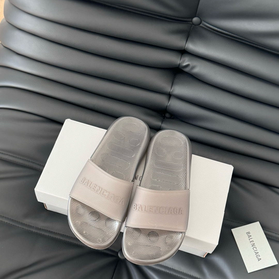 Balenciaga Pool Transparent Slide Sandal - DesignerGu