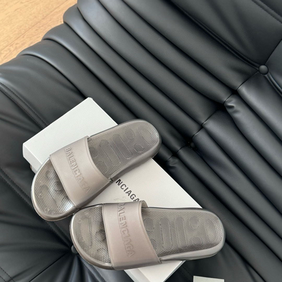 Balenciaga Pool Transparent Slide Sandal - DesignerGu