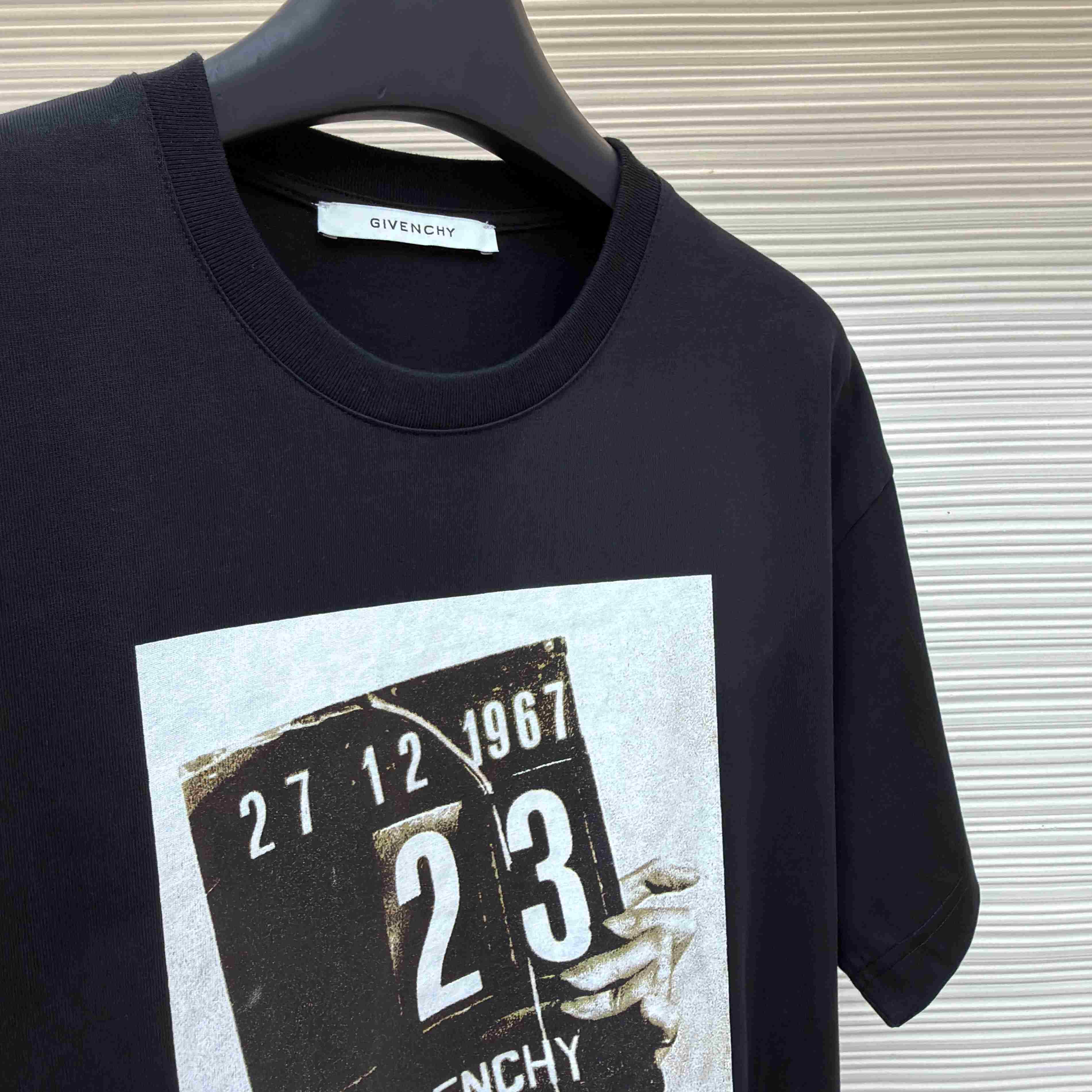 Givenchy T-shirt In Cotton With Clapperboard Print - DesignerGu