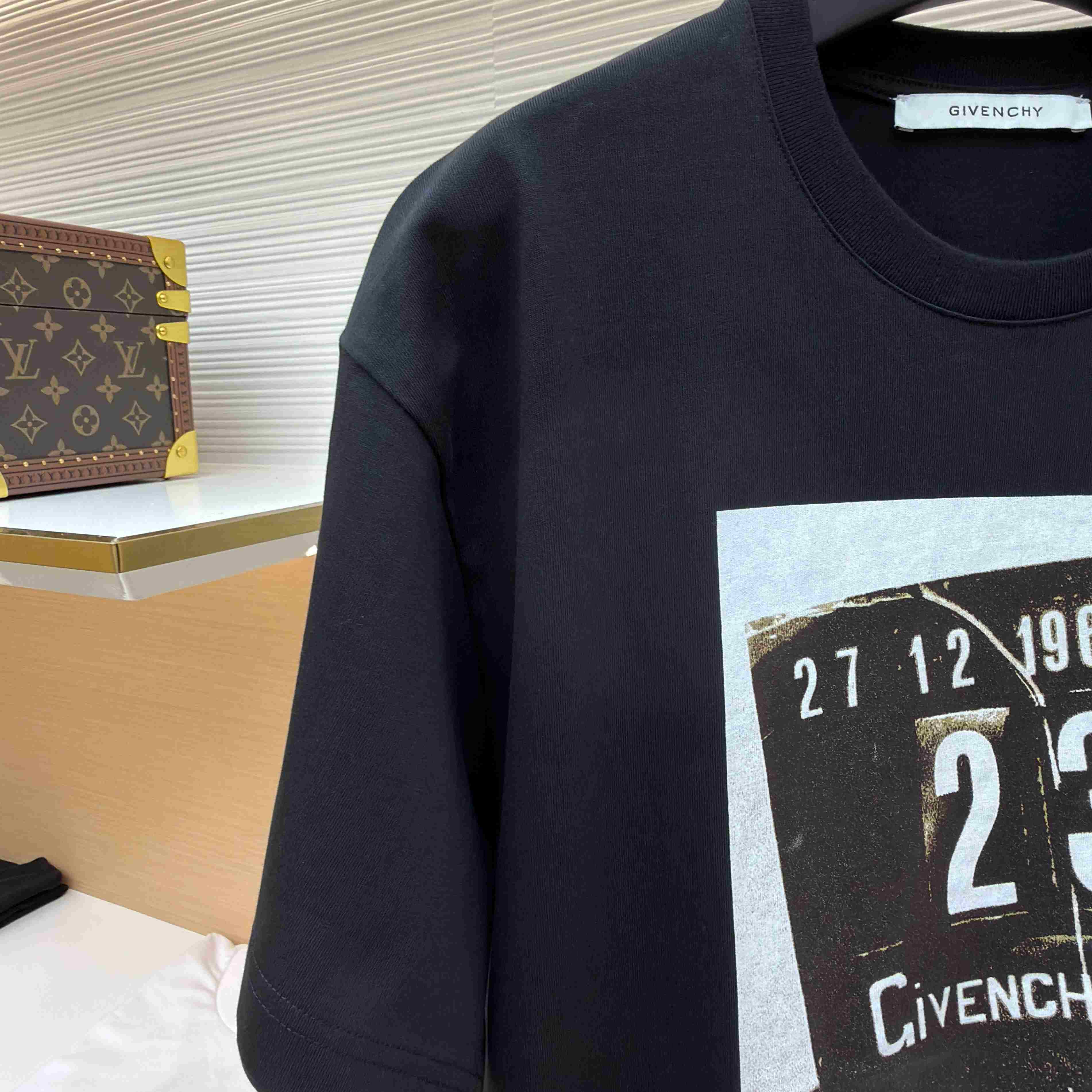 Givenchy T-shirt In Cotton With Clapperboard Print - DesignerGu