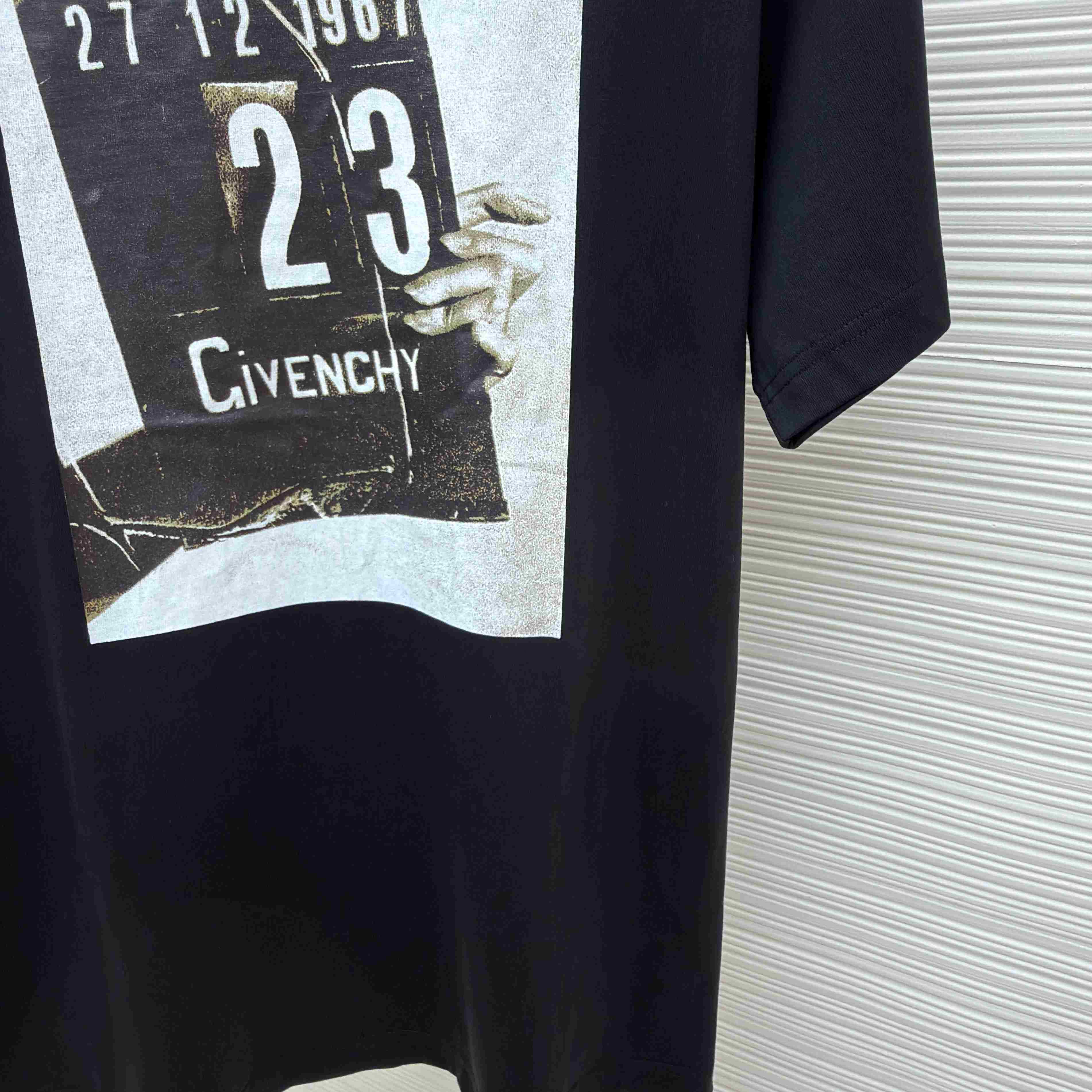Givenchy T-shirt In Cotton With Clapperboard Print - DesignerGu