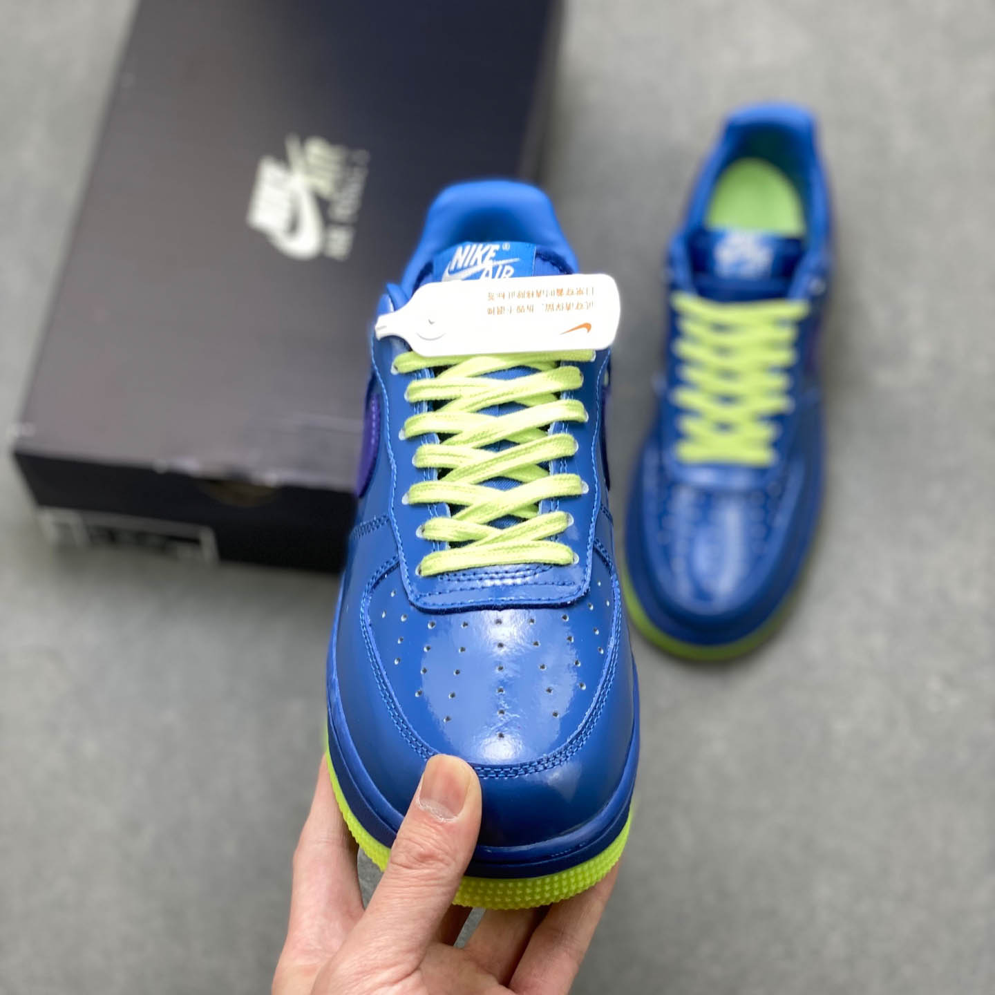 Nike Air Force 1 Mystic Navy And Grape Ice  IO4489-400 - DesignerGu