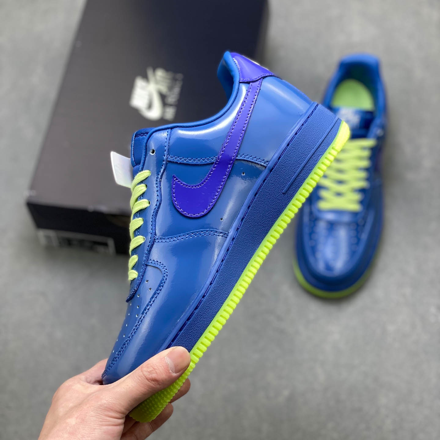 Nike Air Force 1 Mystic Navy And Grape Ice  IO4489-400 - DesignerGu