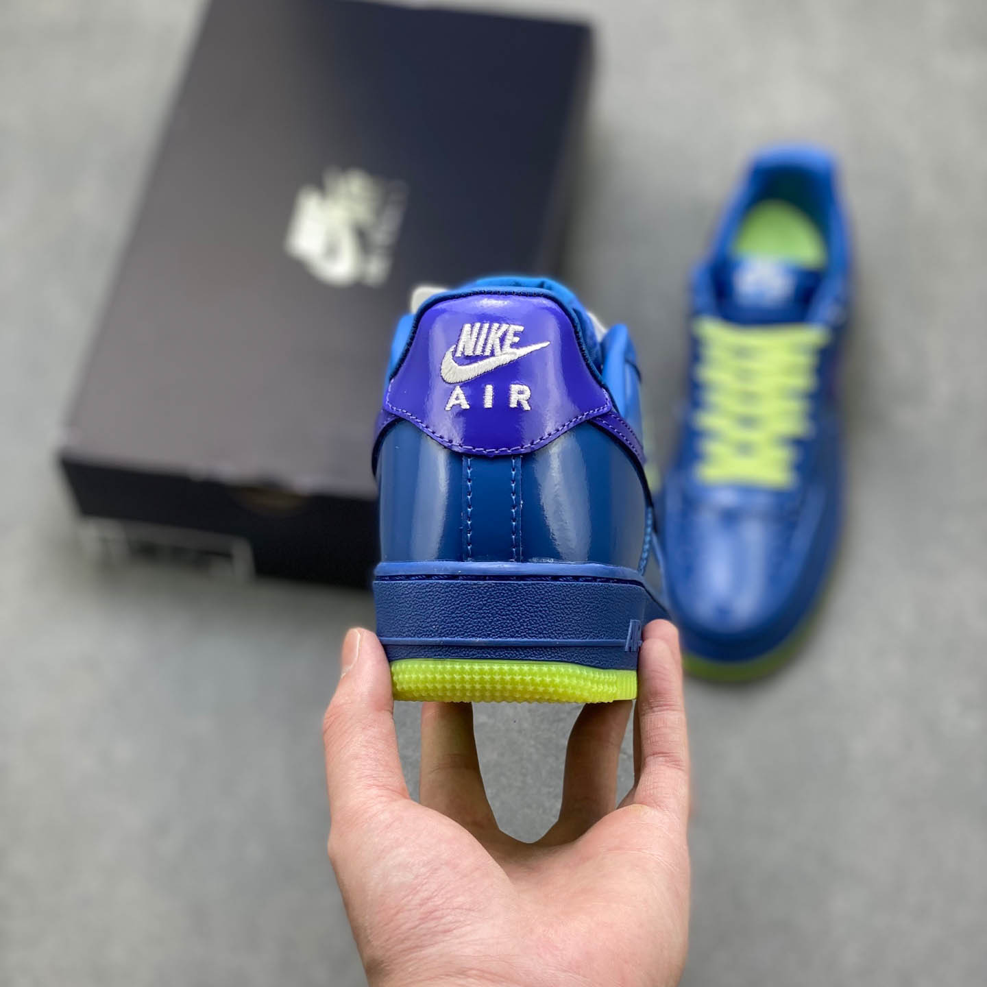 Nike Air Force 1 Mystic Navy And Grape Ice  IO4489-400 - DesignerGu