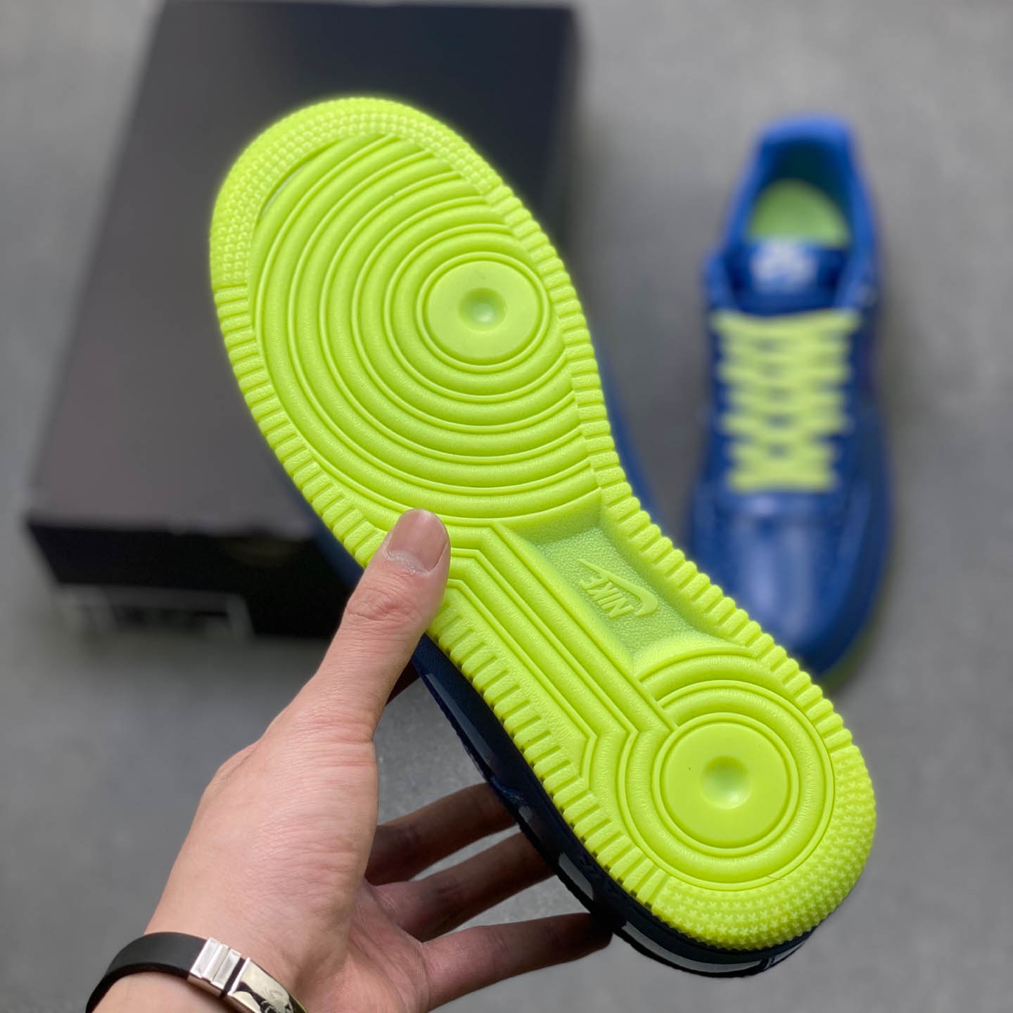 Nike Air Force 1 Mystic Navy And Grape Ice  IO4489-400 - DesignerGu