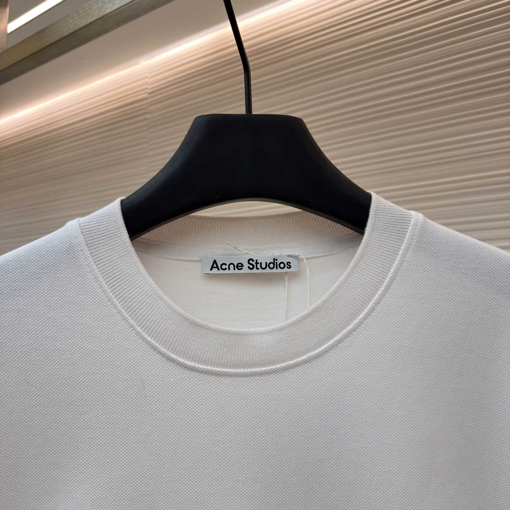 Acne Studios  Embroidered Logo T-shirt - DesignerGu