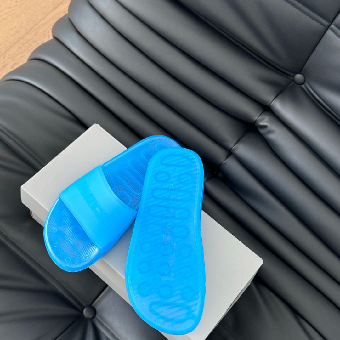 Balenciaga Pool Transparent Slide Sandal - DesignerGu