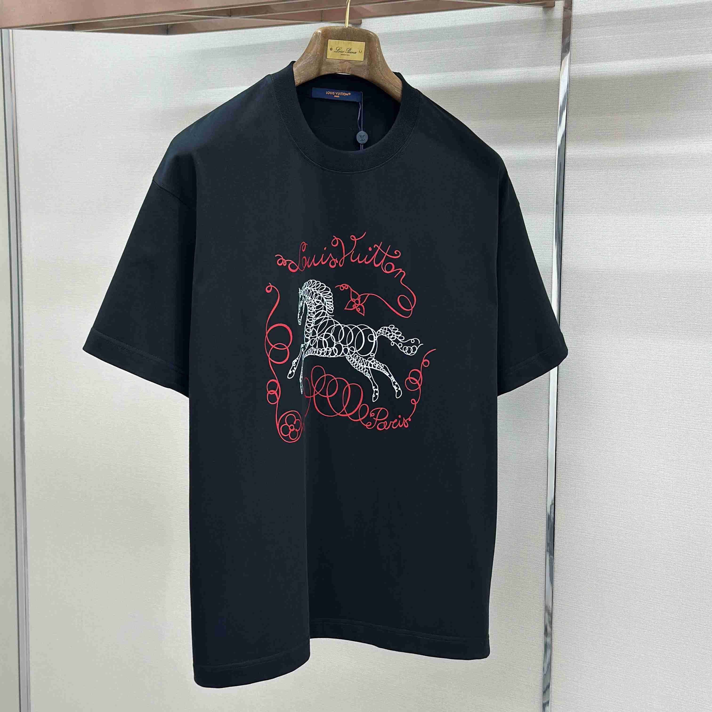 Louis Vuitton Horse Print T-Shirt - DesignerGu