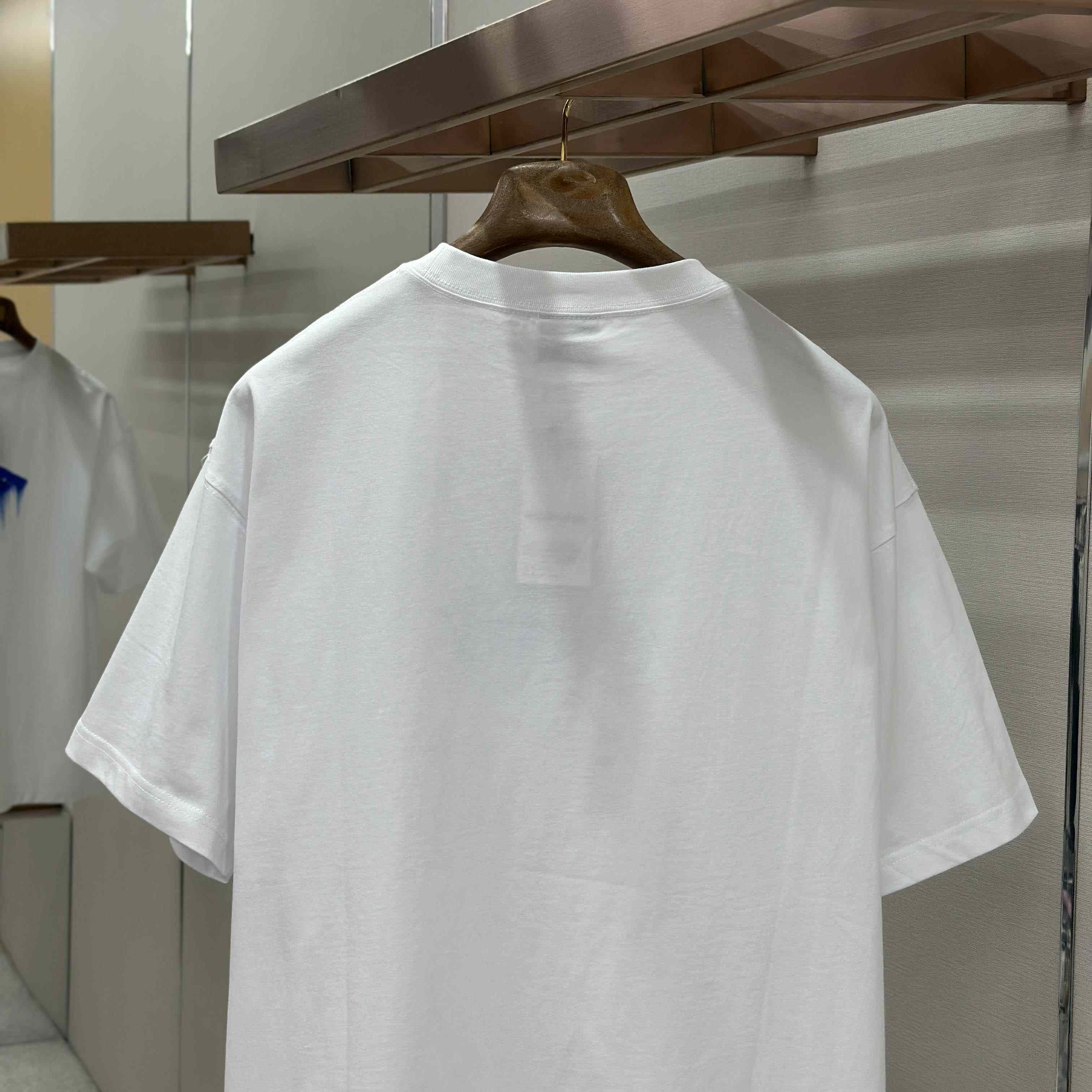 Balenciaga Wet Brush Oversized T-shirt In White - DesignerGu