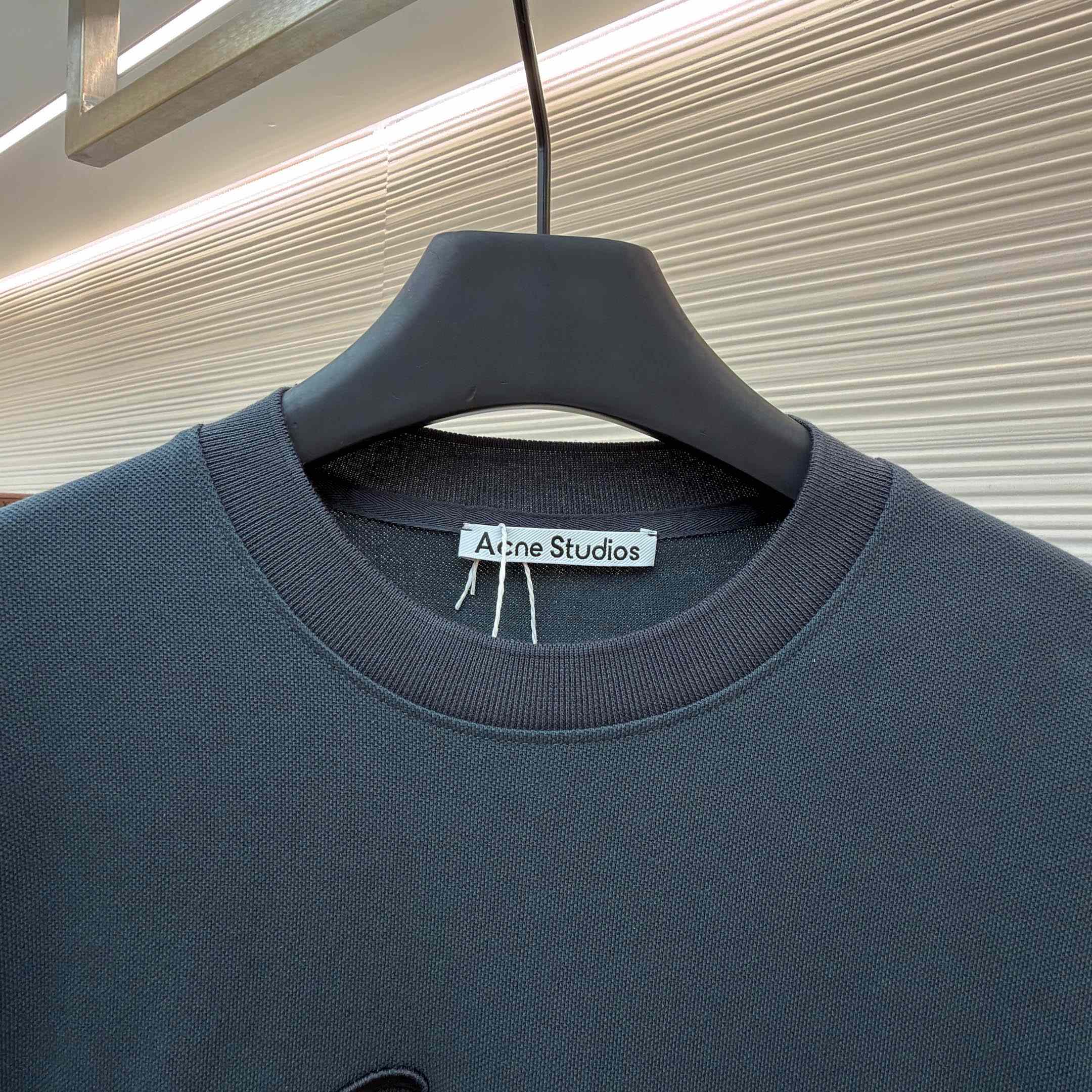 Acne Studios  Embroidered Logo T-shirt - DesignerGu