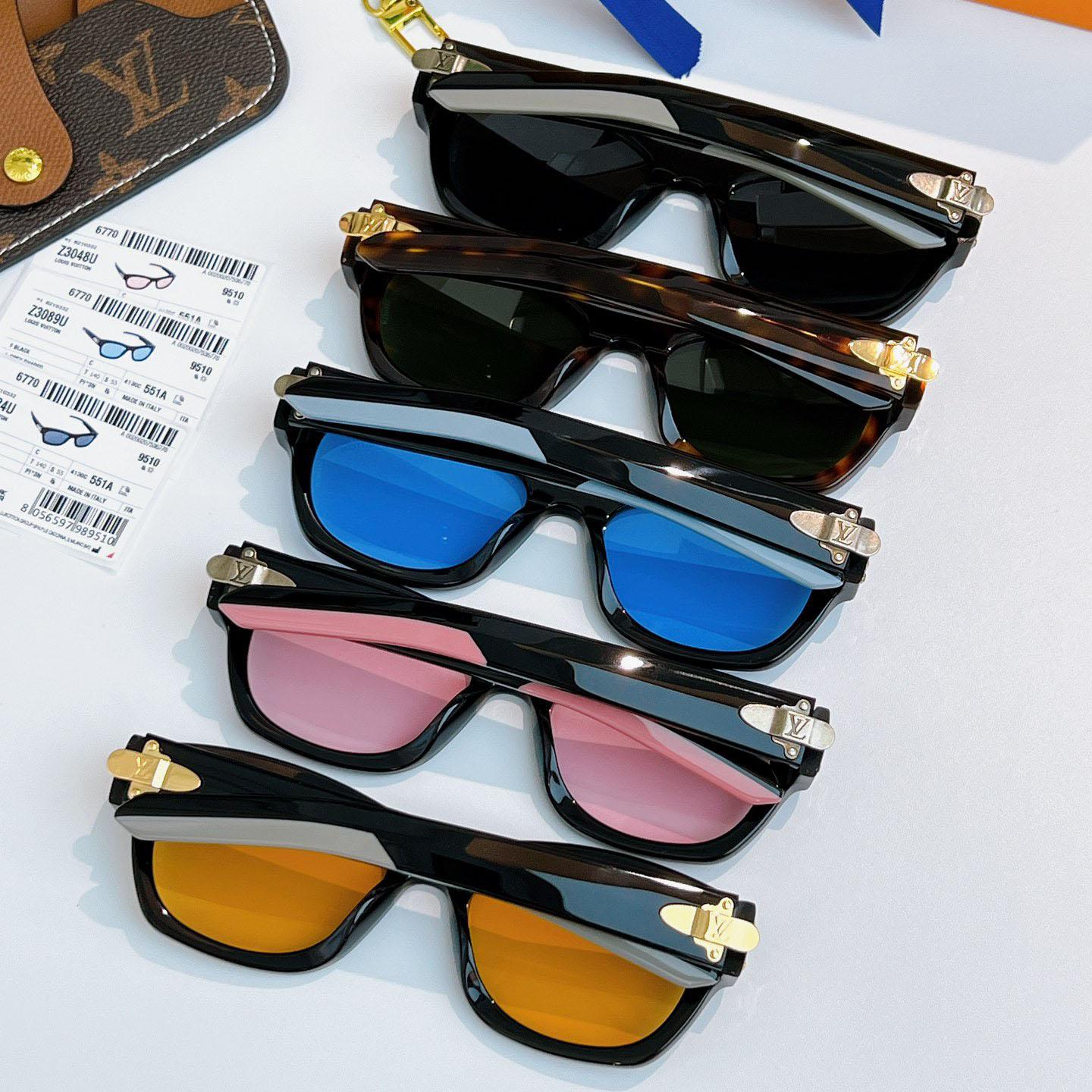 Louis Vuitton LV Frog Round Square Sunglasses - DesignerGu
