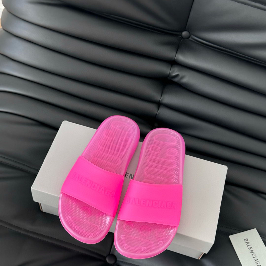Balenciaga Pool Transparent Slide Sandal - DesignerGu