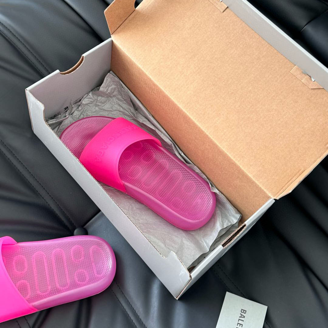 Balenciaga Pool Transparent Slide Sandal - DesignerGu