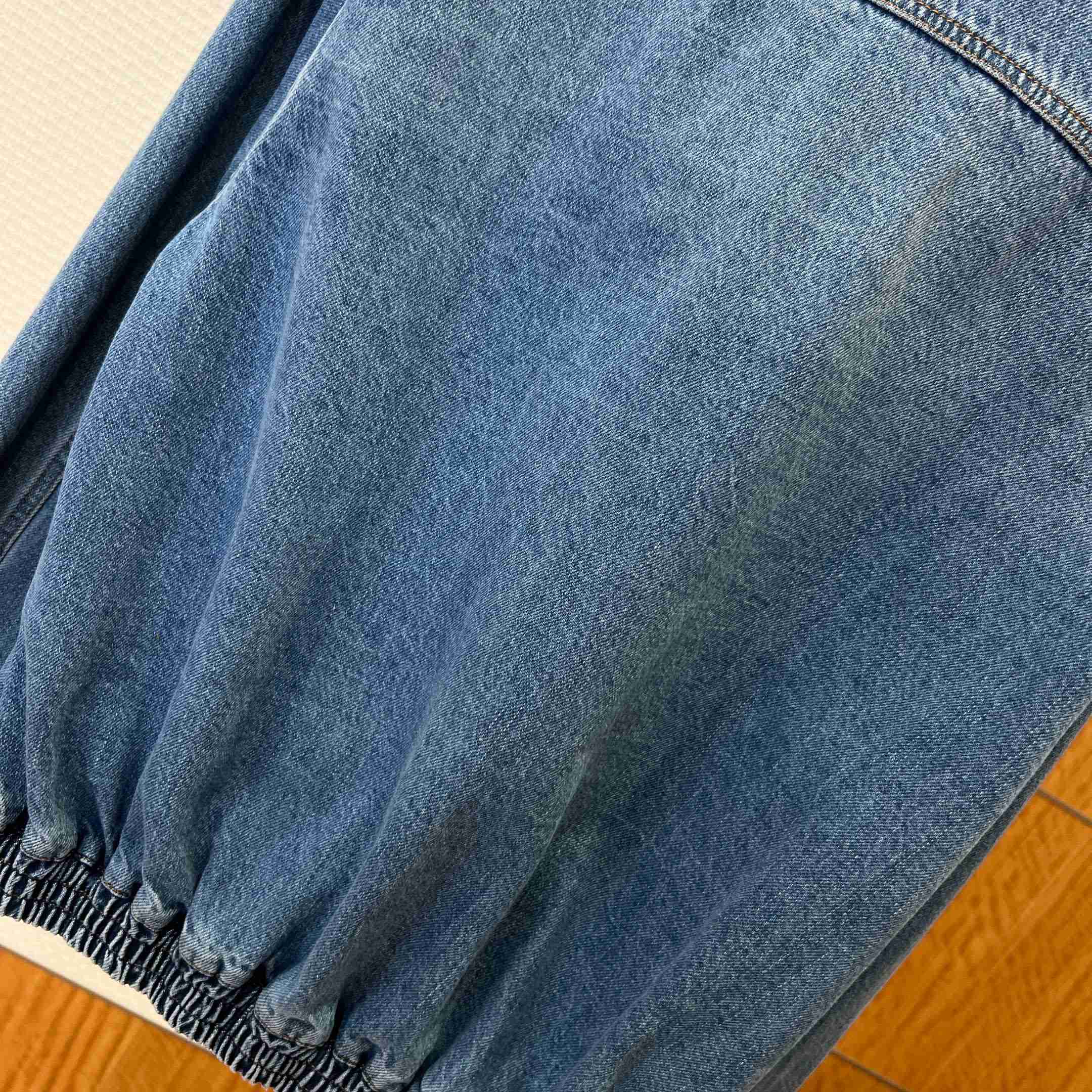 Dior Zipped Jacket Blue Cotton Twill - DesignerGu