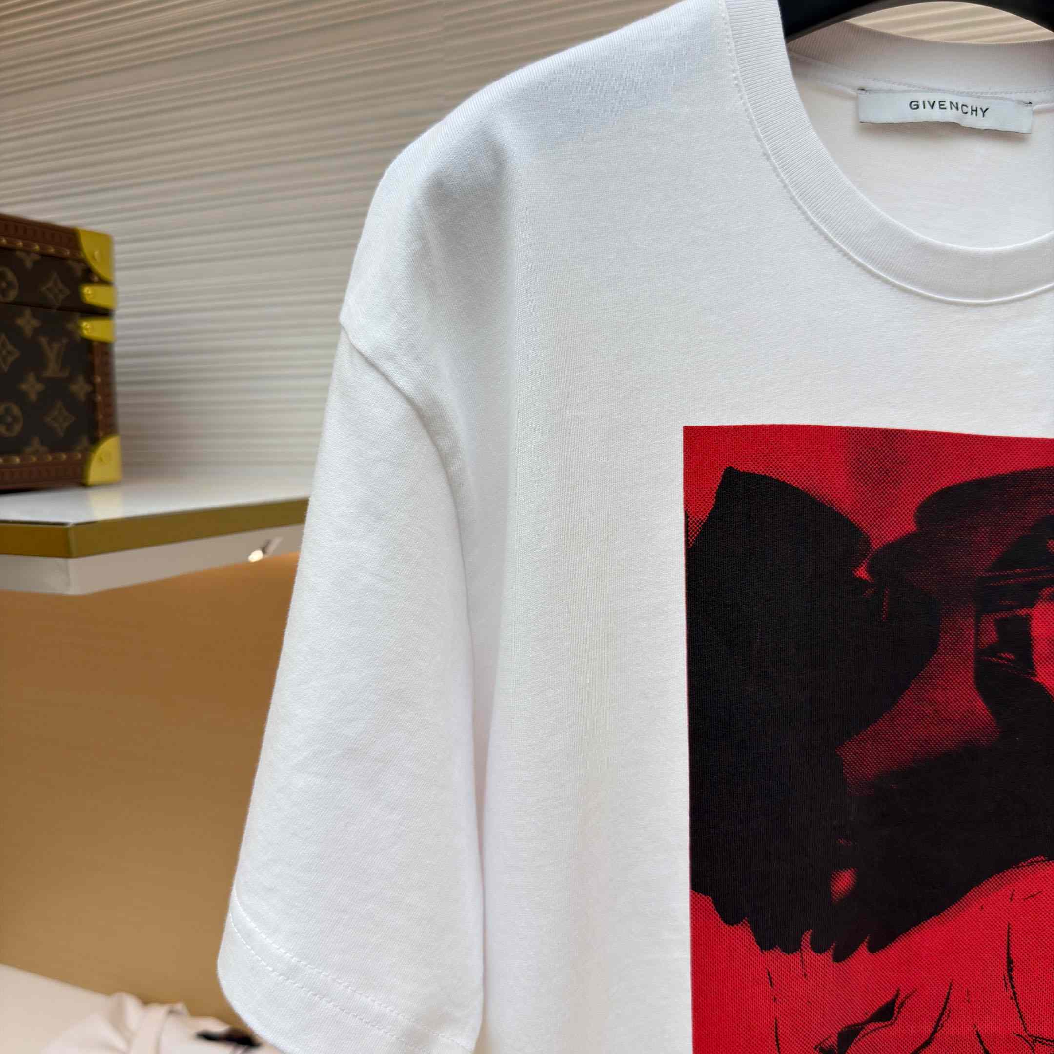 Givenchy T-shirt In Cotton With Surrealism Print - DesignerGu