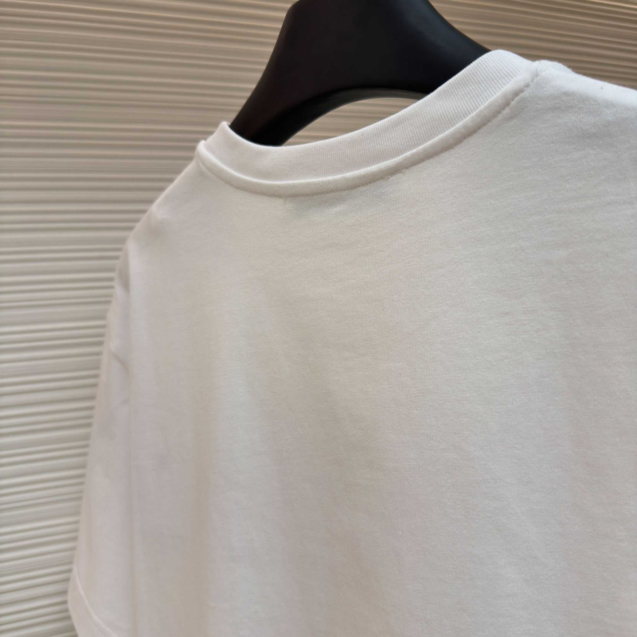 Givenchy T-shirt In Cotton With Surrealism Print - DesignerGu