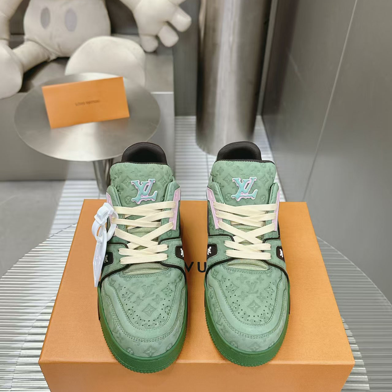 Louis Vuitton  Tyler, The Creator x Louis Vuitton Trainer 'Green' - DesignerGu