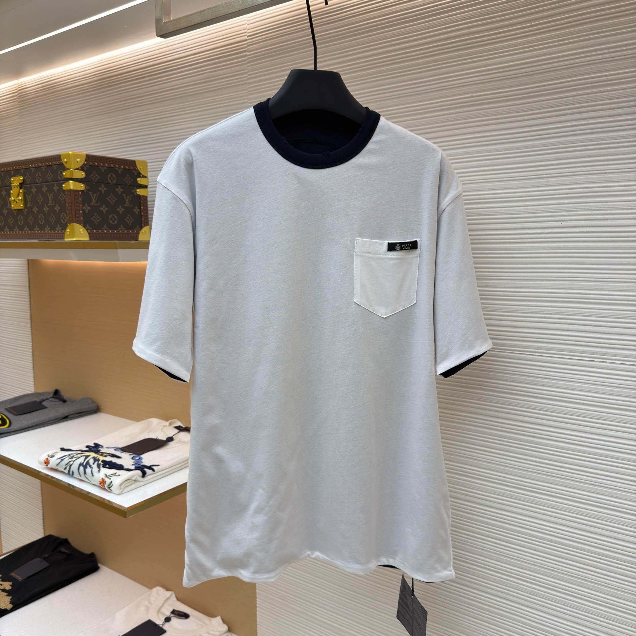 Balenciaga Reversible Cotton T-shirt - DesignerGu