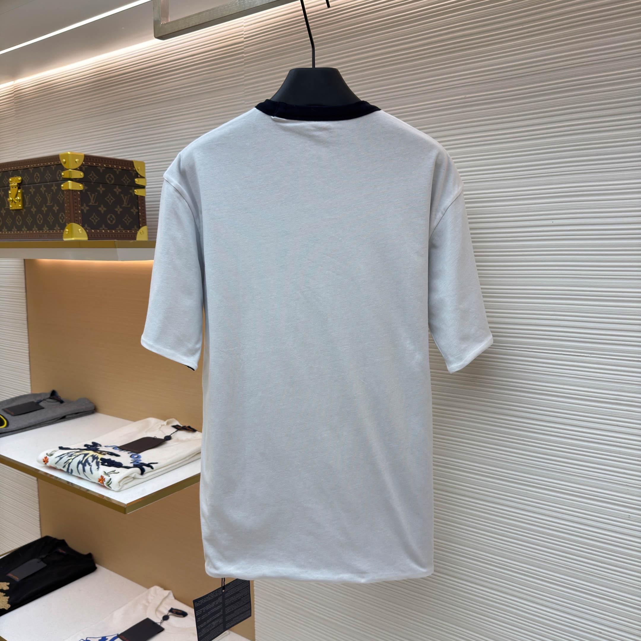 Balenciaga Reversible Cotton T-shirt - DesignerGu