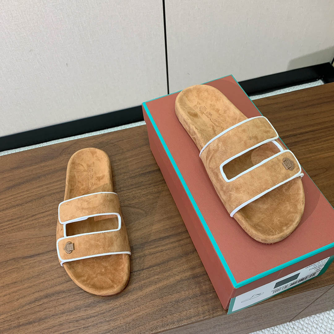 Loro Piana Waikiki Slide Sandal - DesignerGu