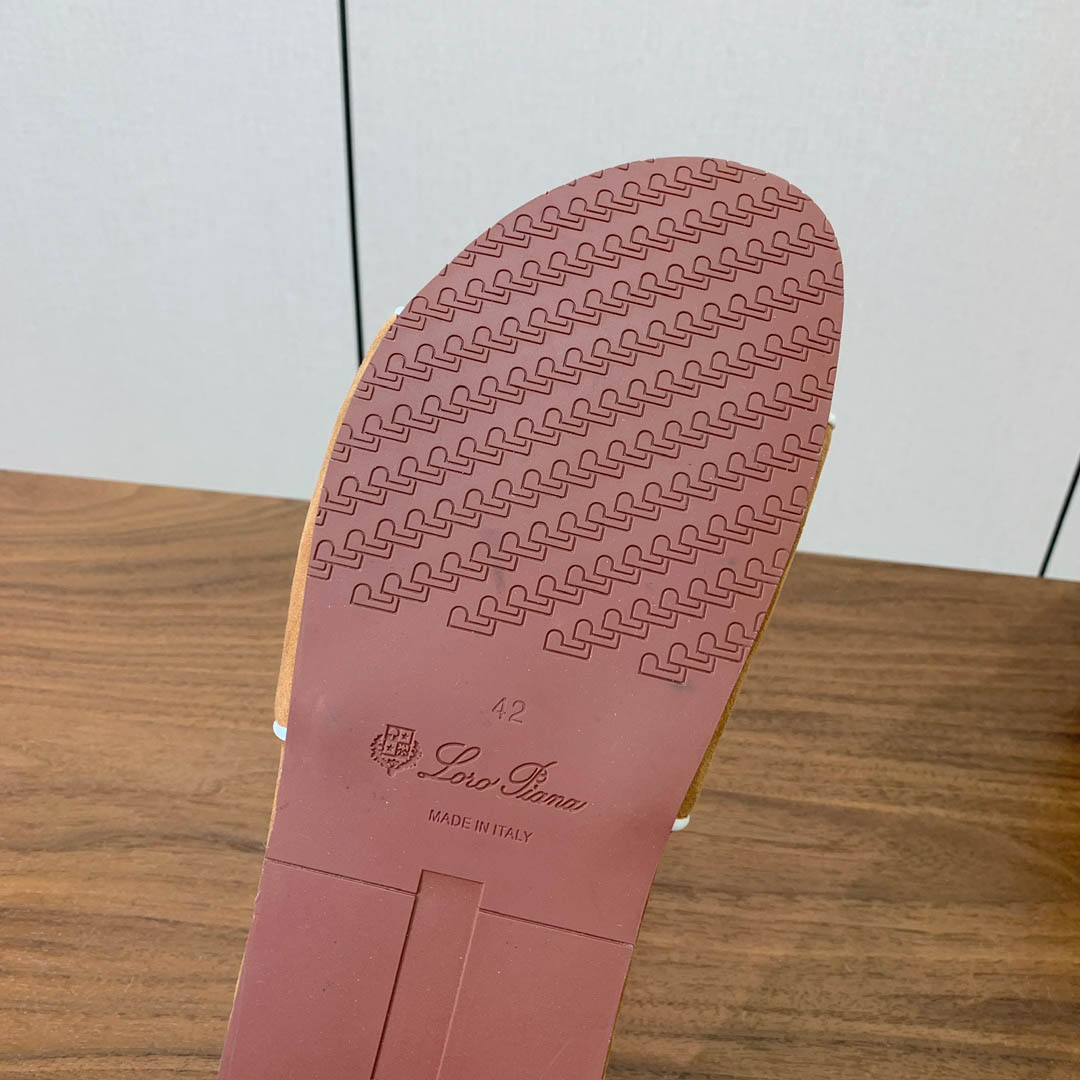 Loro Piana Waikiki Slide Sandal - DesignerGu