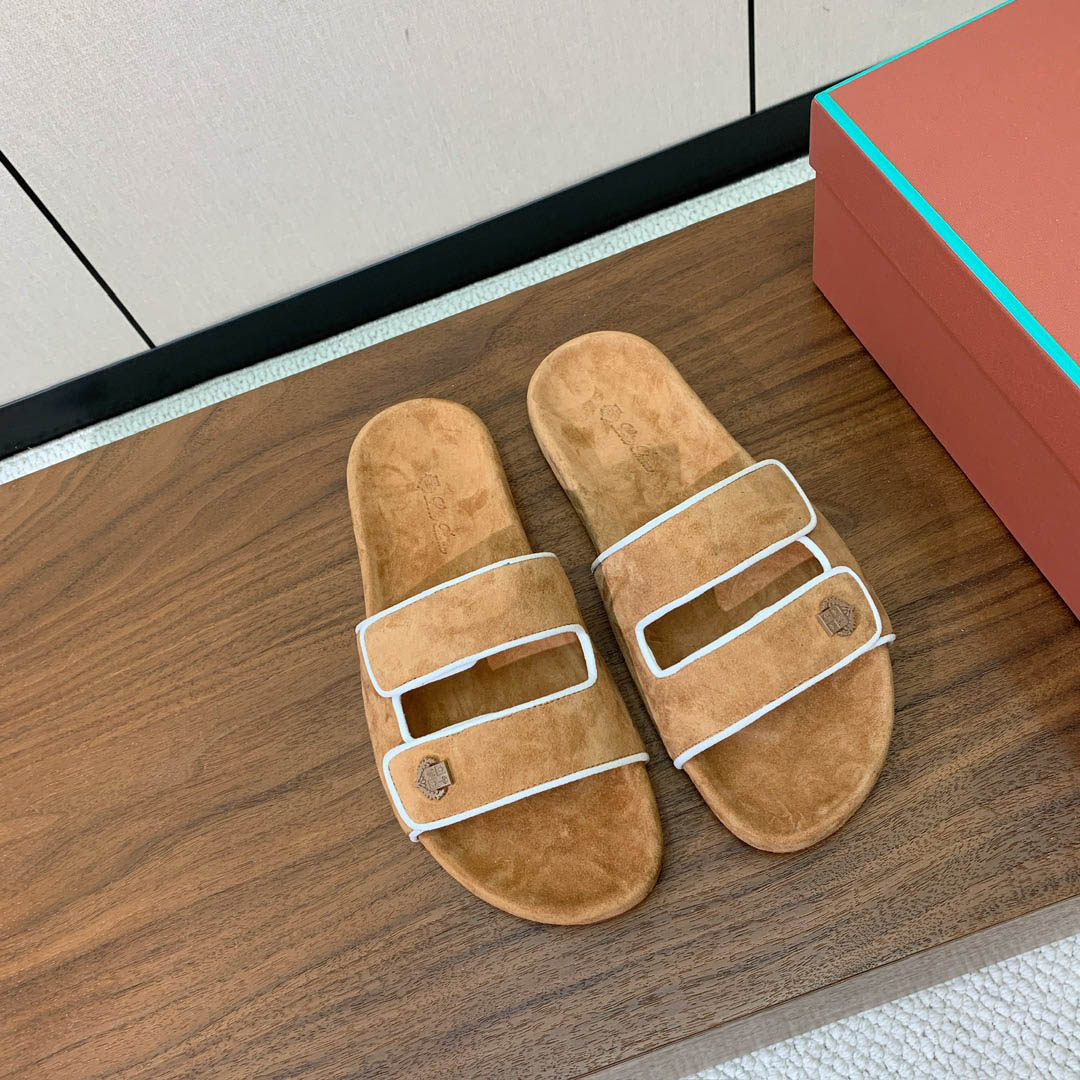 Loro Piana Waikiki Slide Sandal - DesignerGu