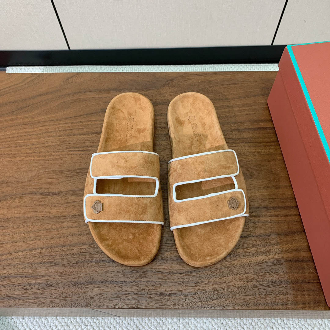 Loro Piana Waikiki Slide Sandal - DesignerGu