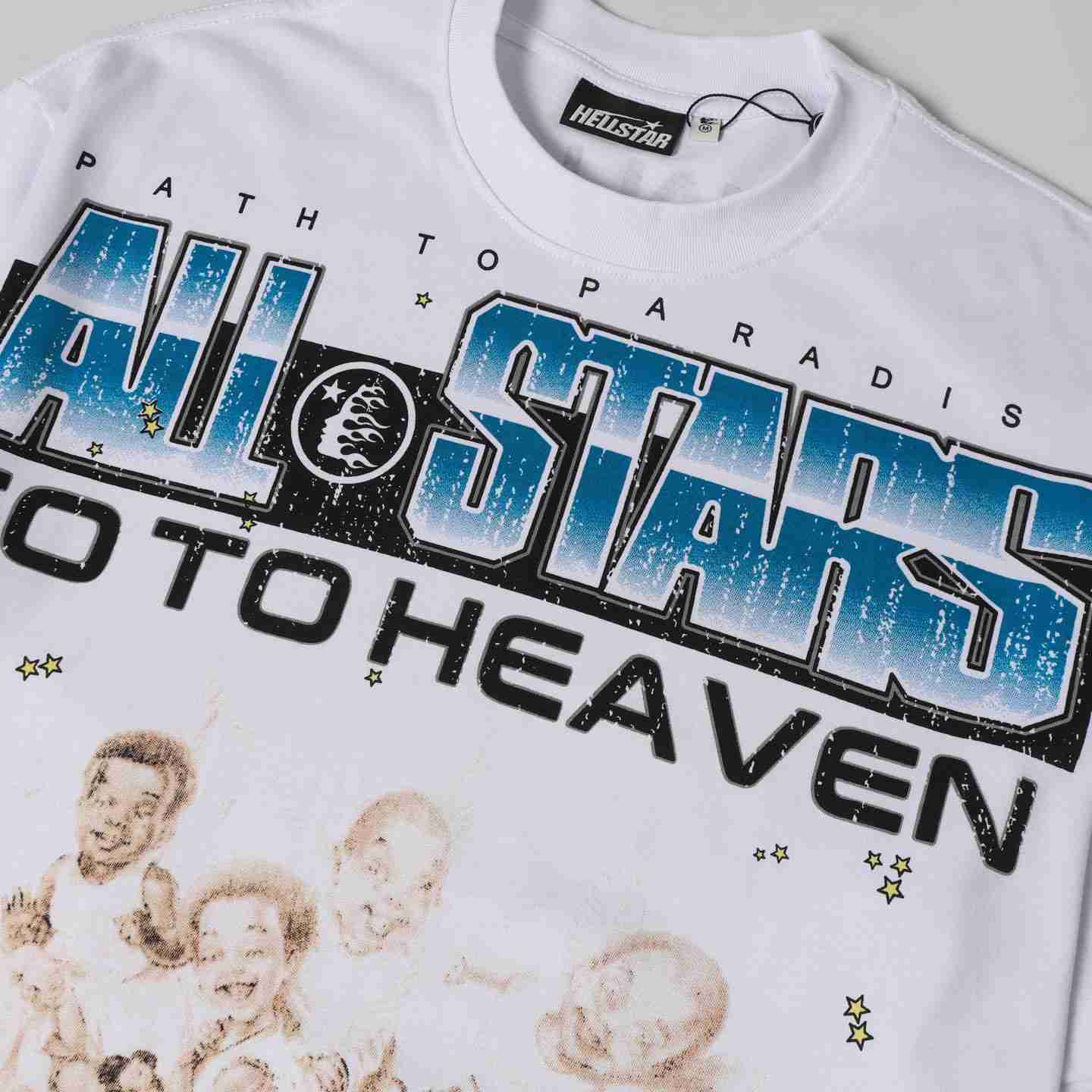 Hellstar All Stars T-Shirt 'White' - DesignerGu