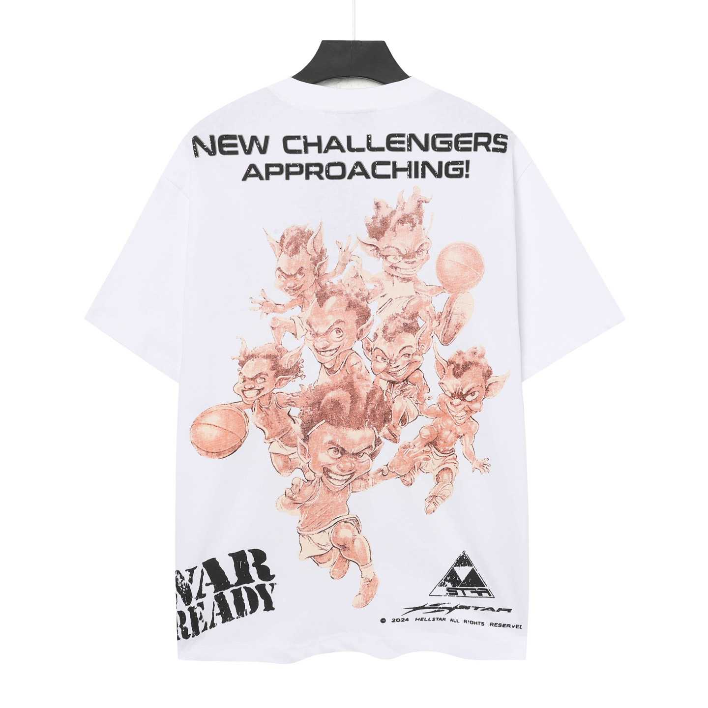 Hellstar All Stars T-Shirt 'White' - DesignerGu