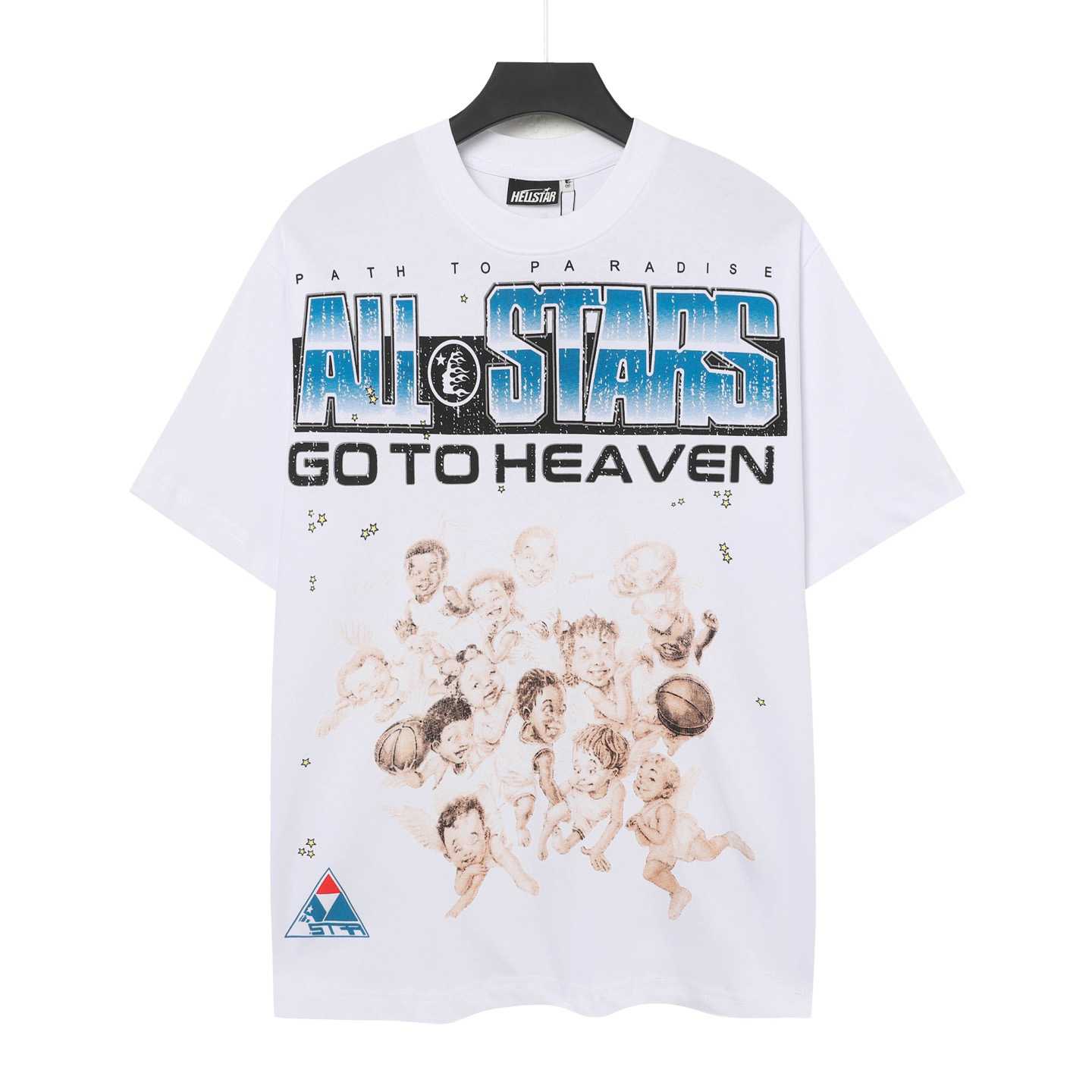 Hellstar All Stars T-Shirt 'White' - DesignerGu