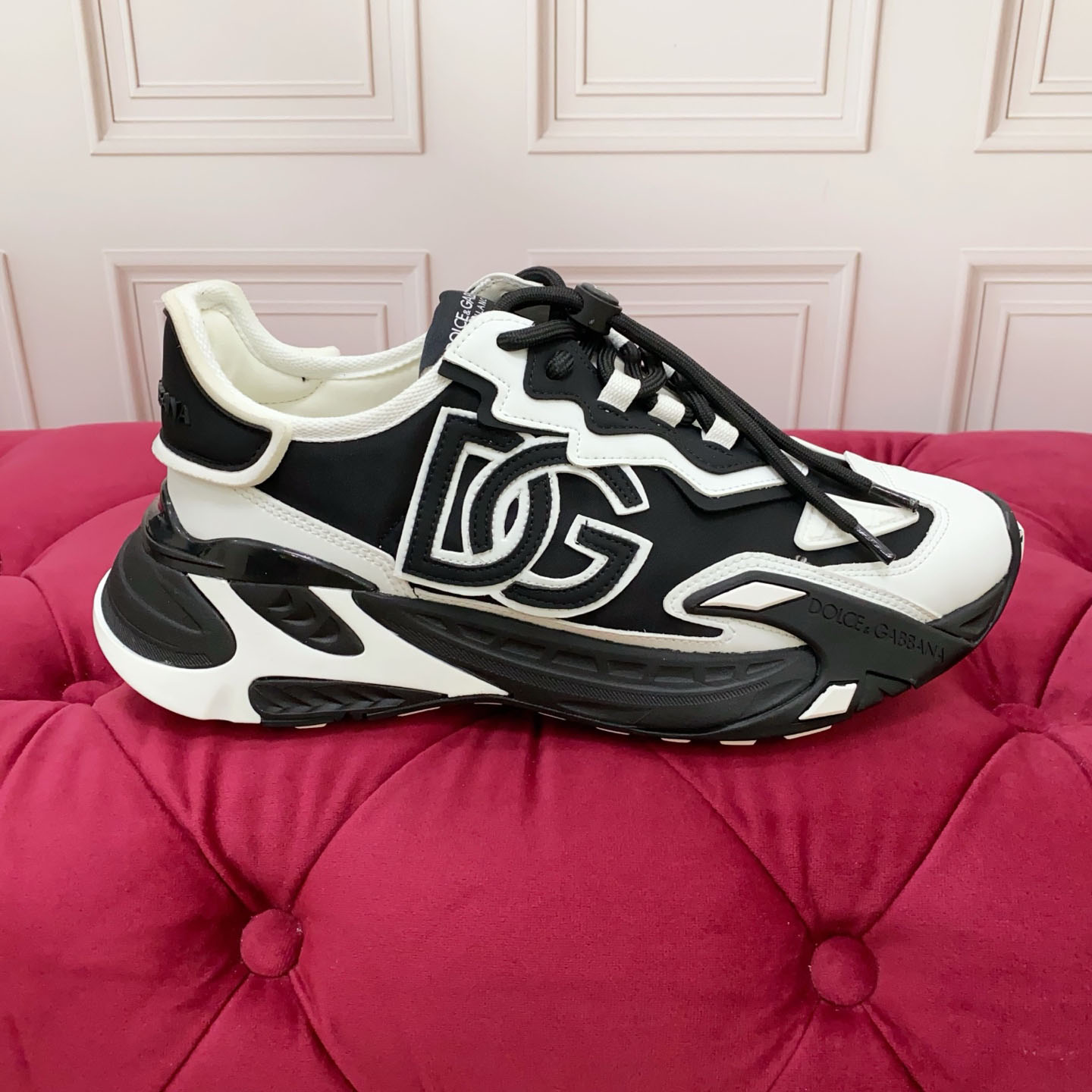 Dolce & Gabbana Day Faster Sneakers In Fabric - DesignerGu