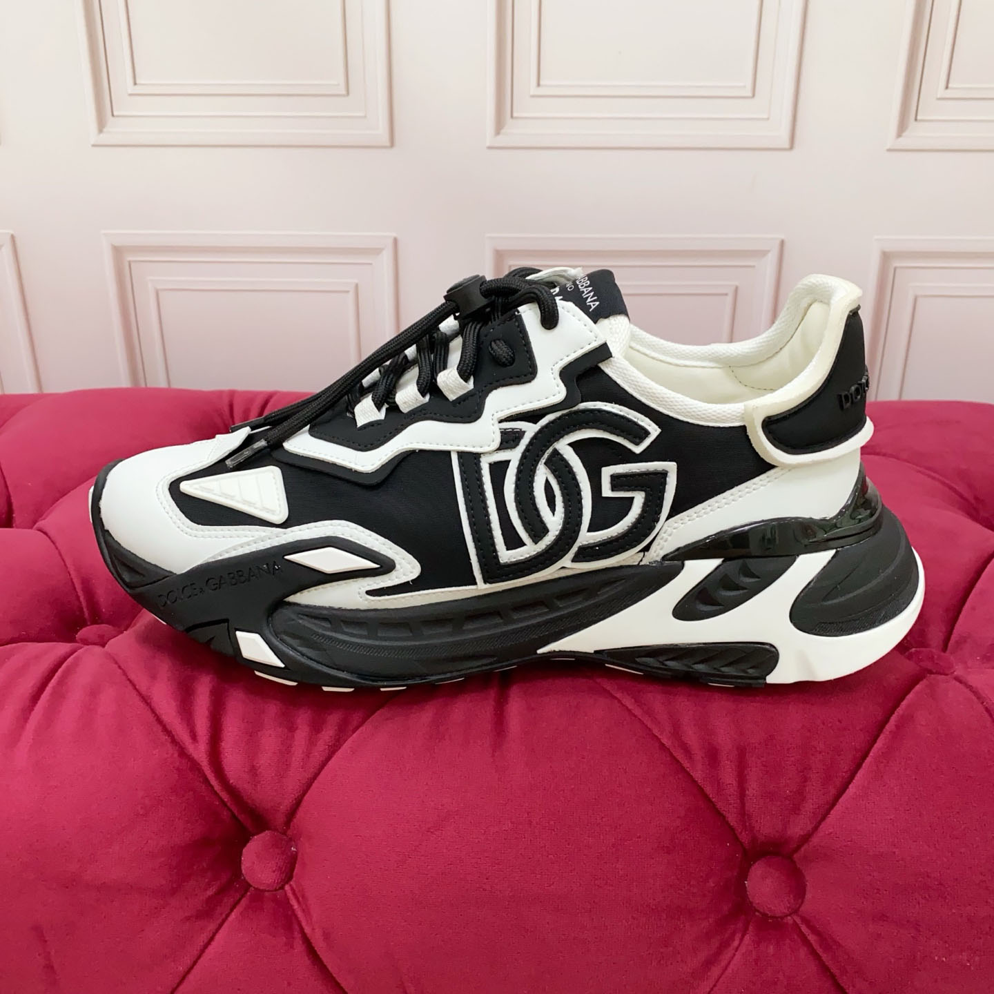 Dolce & Gabbana Day Faster Sneakers In Fabric - DesignerGu