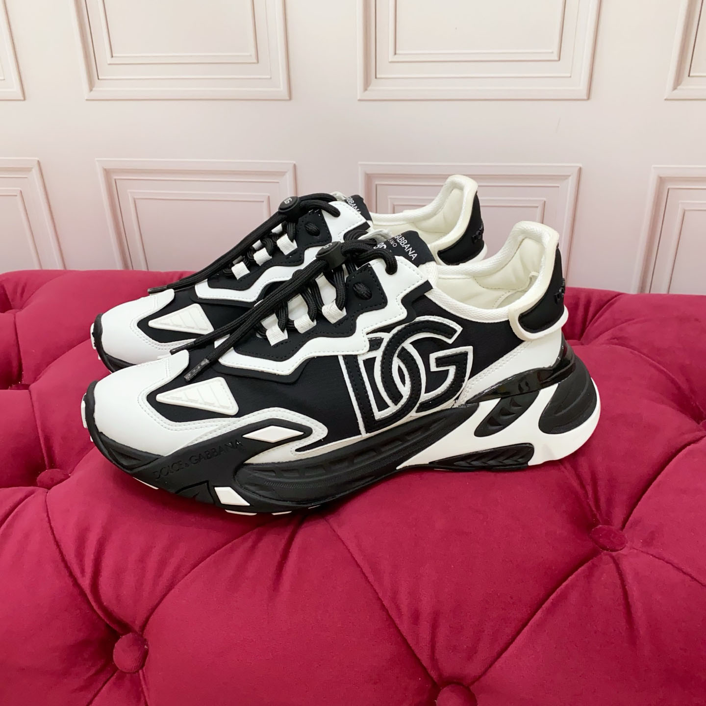 Dolce & Gabbana Day Faster Sneakers In Fabric - DesignerGu