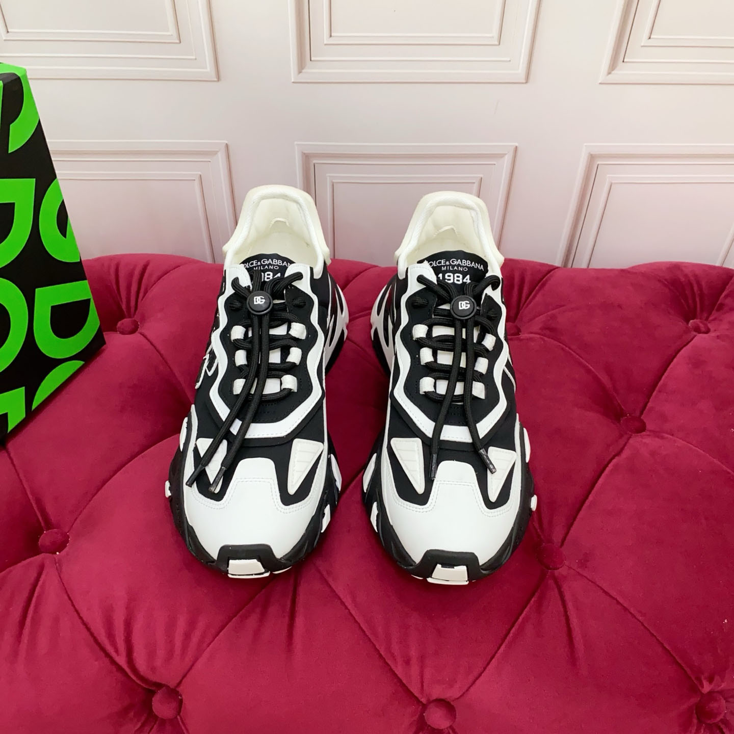 Dolce & Gabbana Day Faster Sneakers In Fabric - DesignerGu