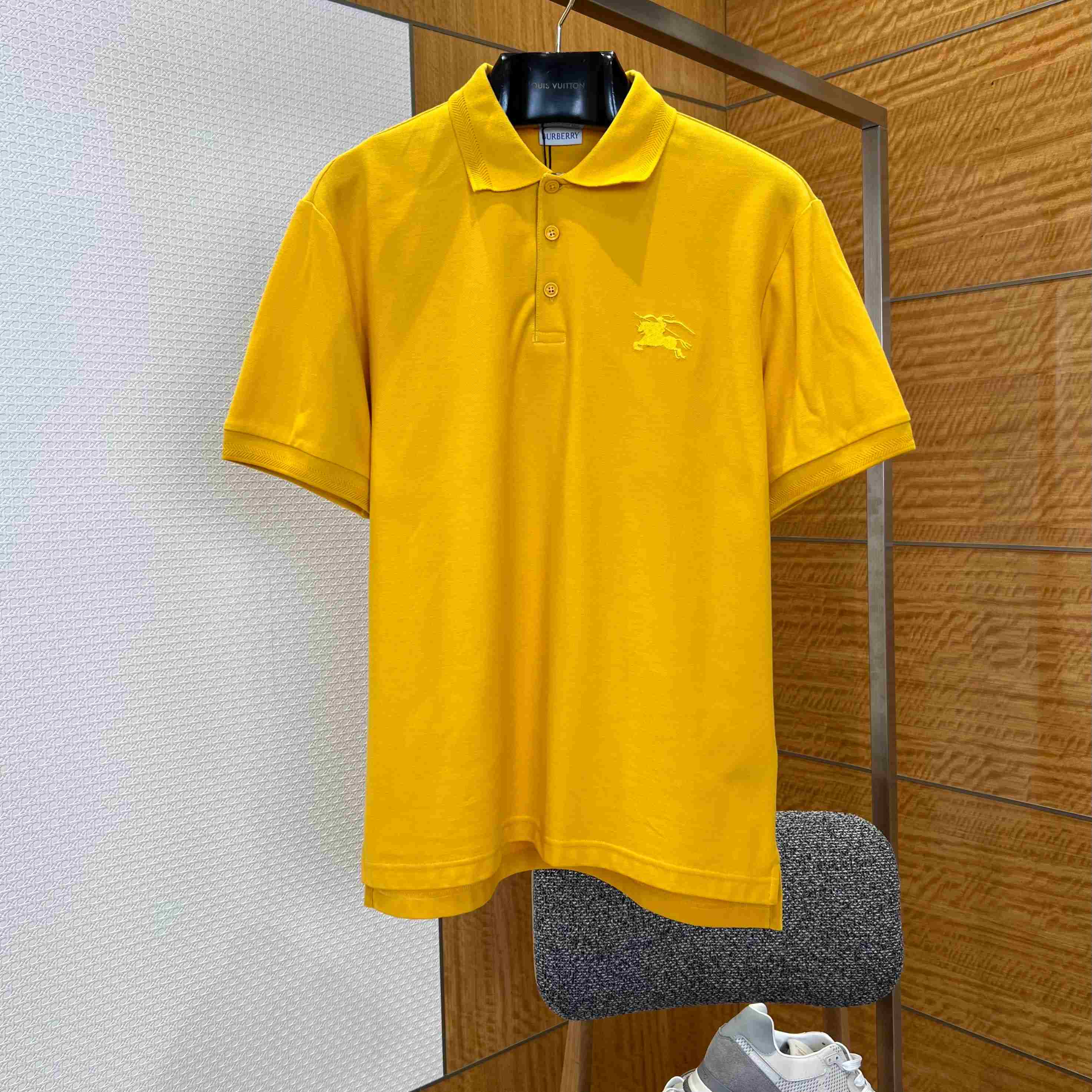 Burberry Cotton Polo Shirt - DesignerGu