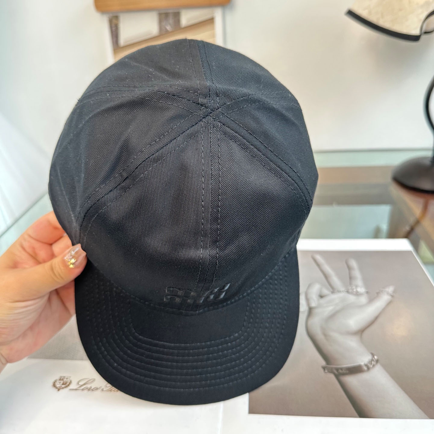 Miu Miu Denim Baseball Cap - DesignerGu