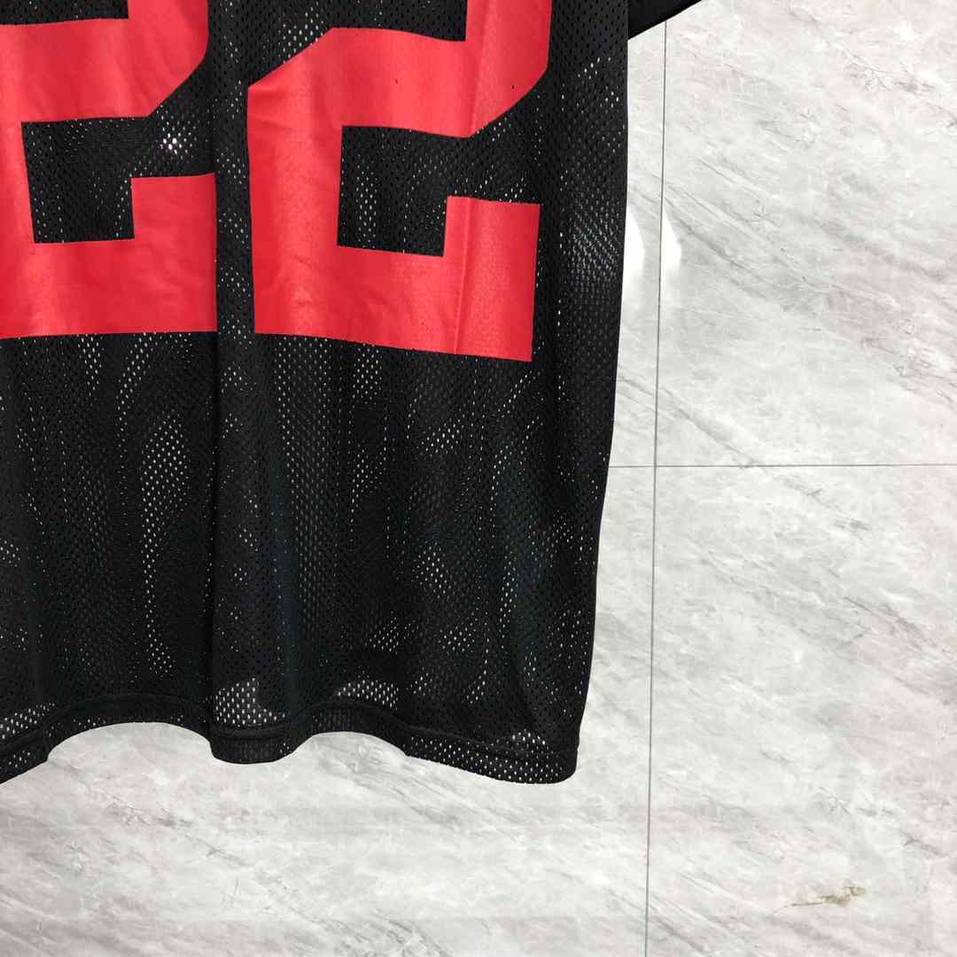 AMIRI Black & Red '22' T-Shirt - DesignerGu