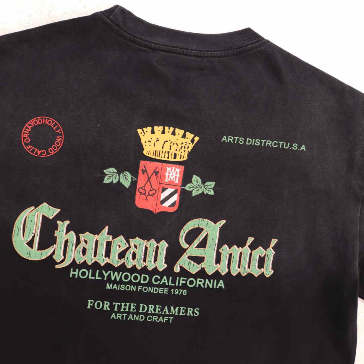 AMIRI Chateau Crown Tee - DesignerGu