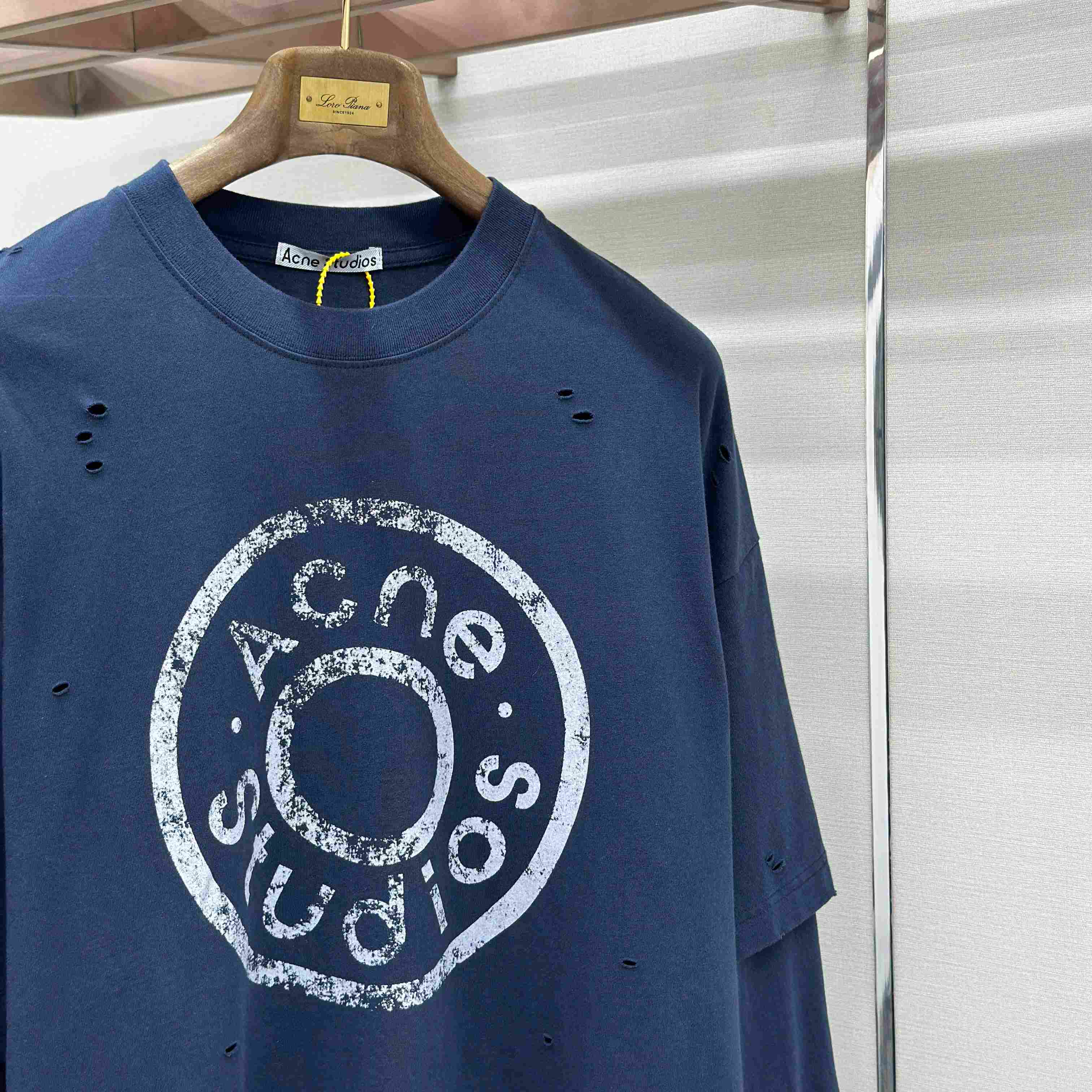 Acne Studios  Layered Logo T-shirt - DesignerGu