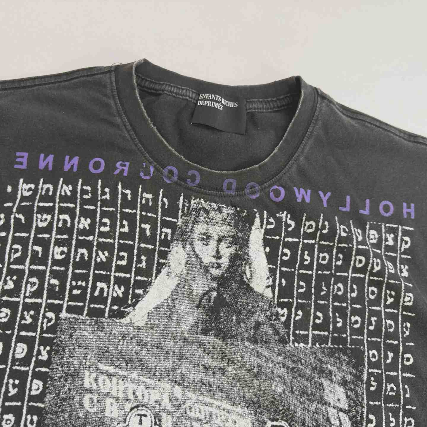 Enfants Riches Déprimés Hollywood Couronne T-Shirt - DesignerGu