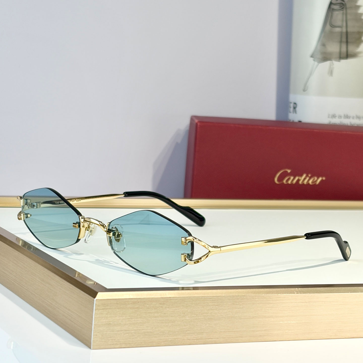 Cartier Panthère de Cartier Sunglasses   CT8100359 - DesignerGu
