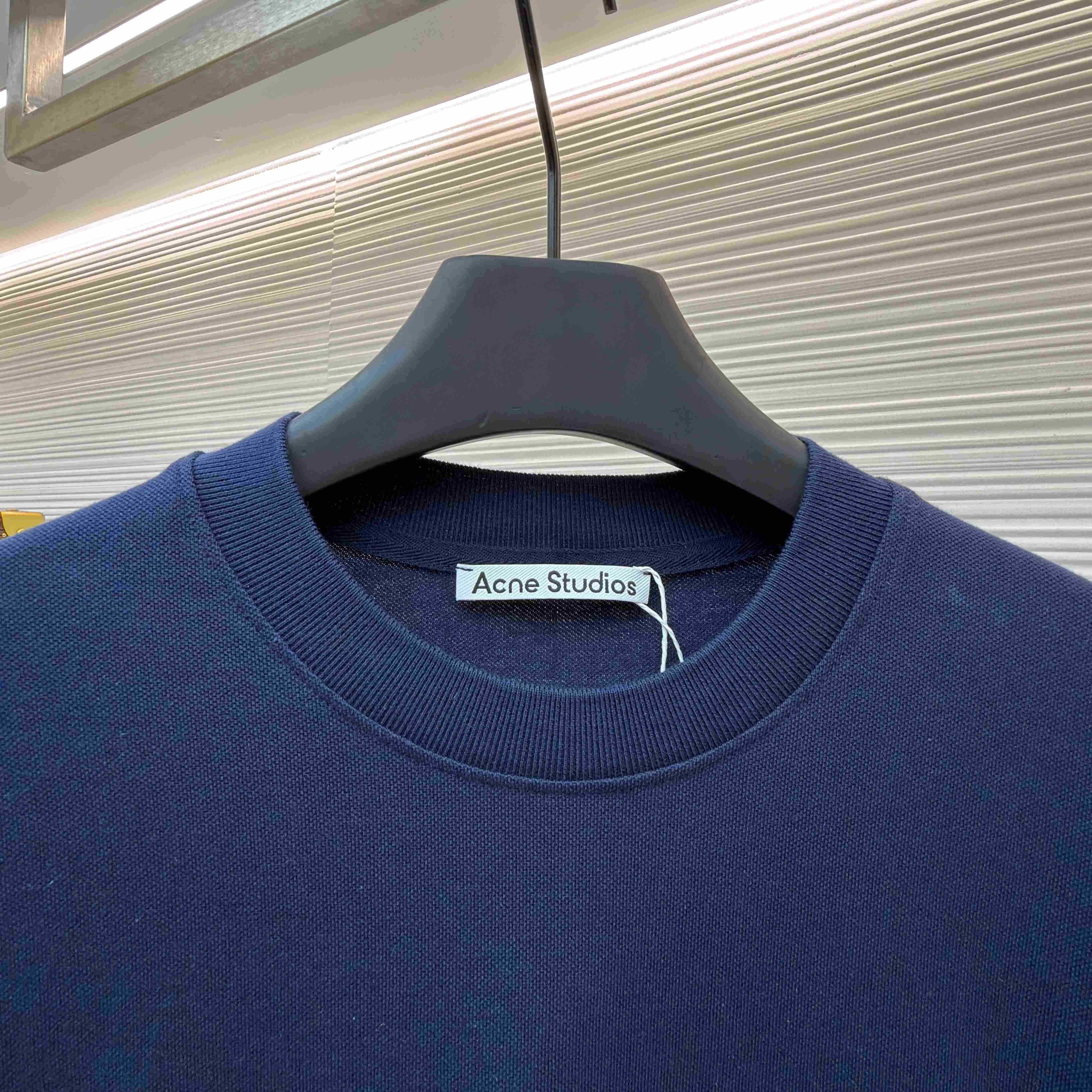 Acne Studios  Embroidered Logo T-shirt - DesignerGu