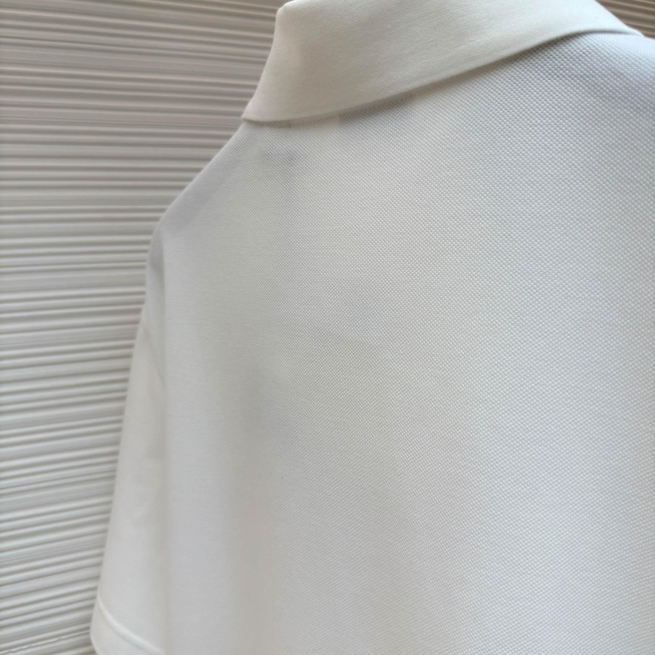 Burberry EKD Sketch Cotton Polo Shirt - DesignerGu