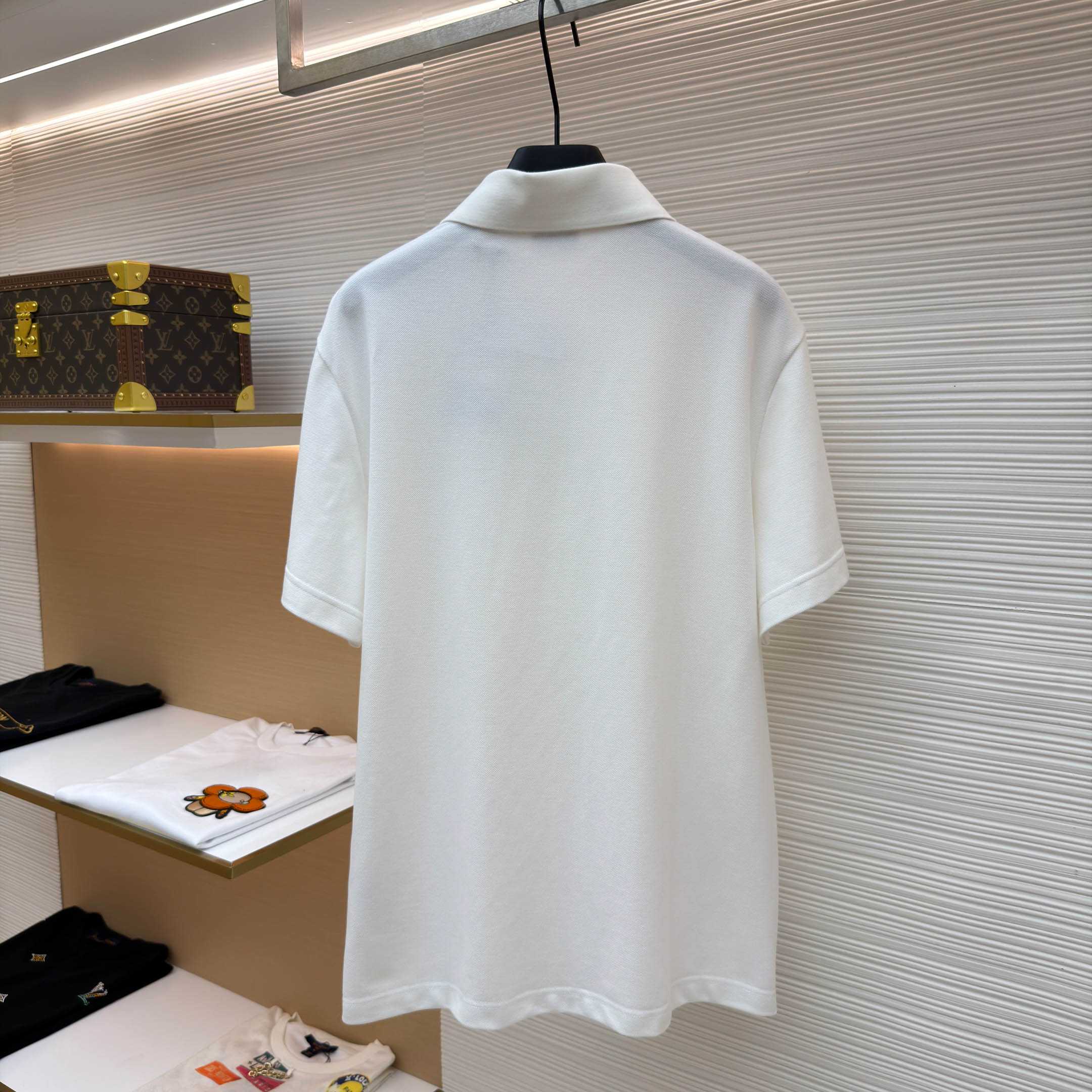 Burberry EKD Sketch Cotton Polo Shirt - DesignerGu