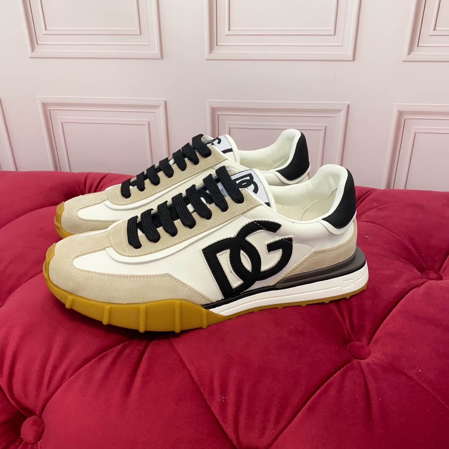 Dolce & Gabbana Athletic Fabric Sneakers - DesignerGu