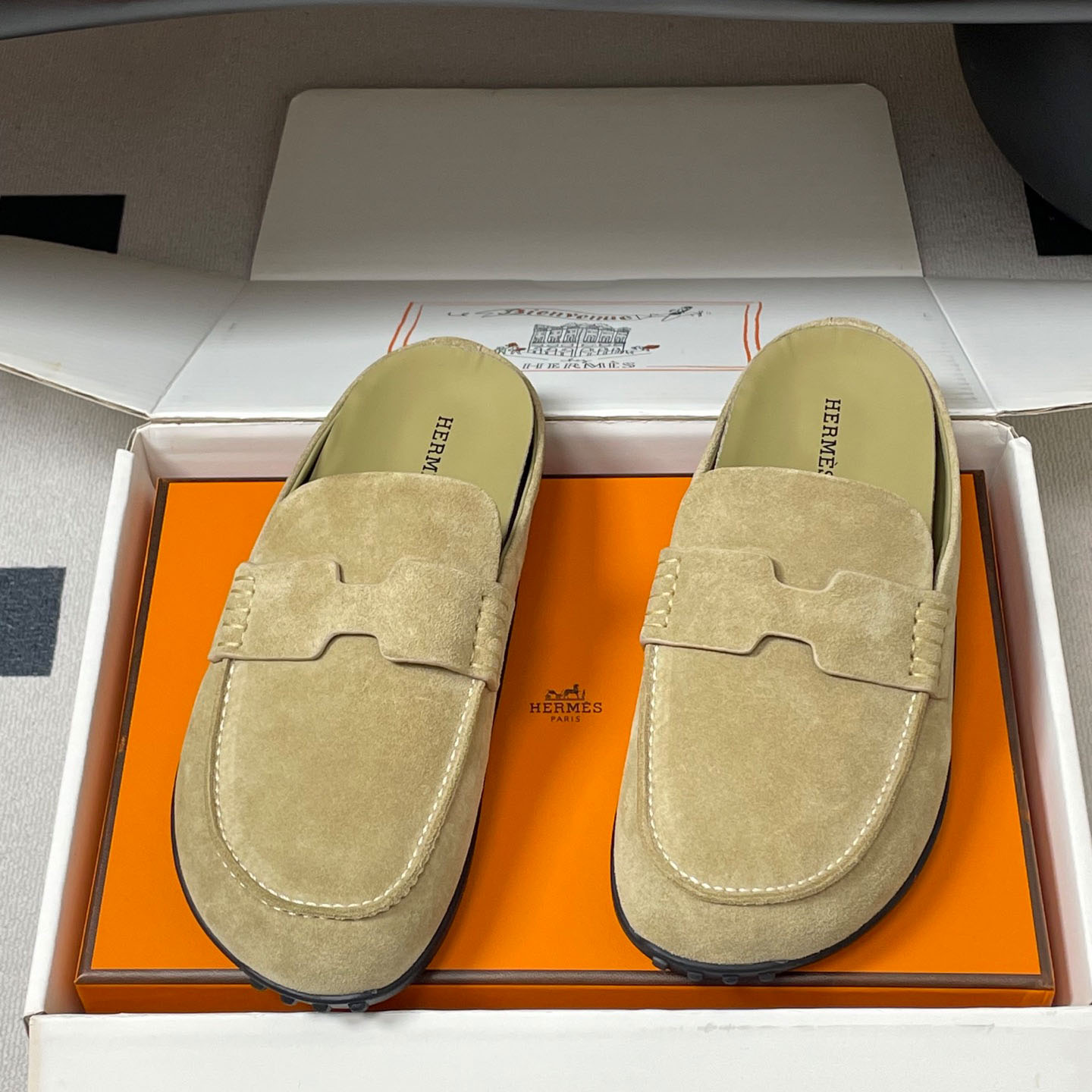 Hermes Mix Mule - DesignerGu