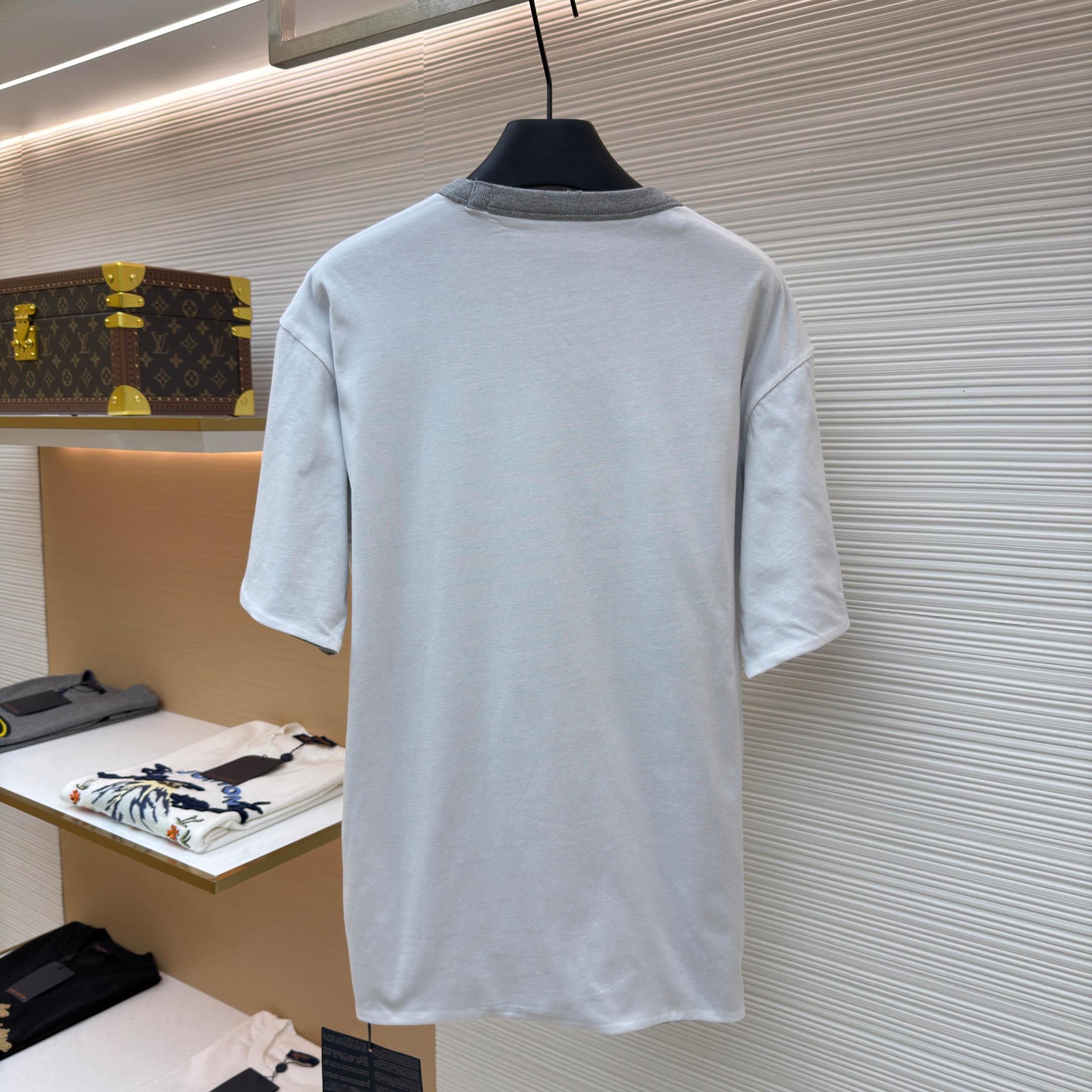 Balenciaga Reversible Cotton T-shirt - DesignerGu